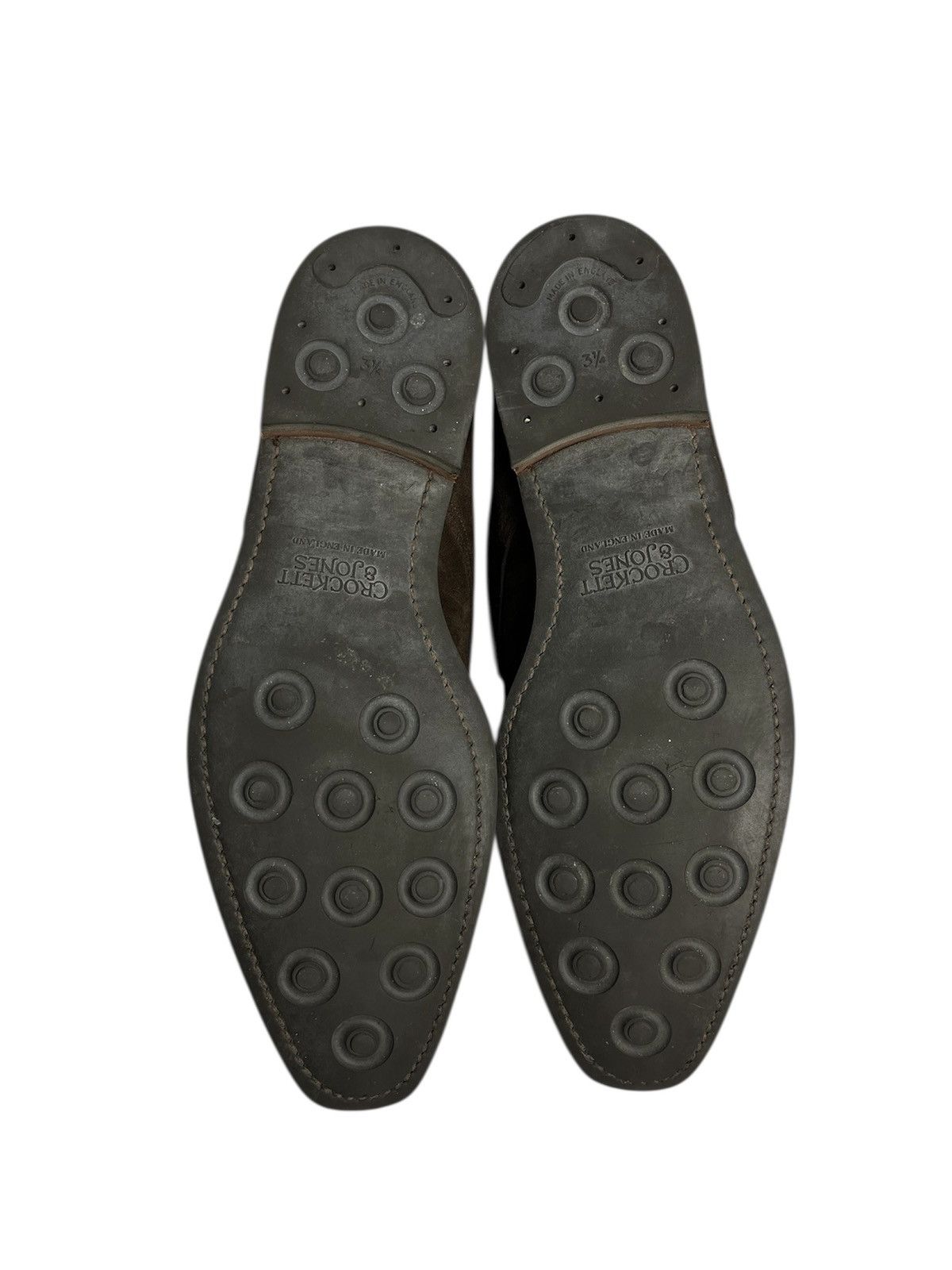 Crockett & Jones Crocket & JonesTetbury Chukka Dark Brown Suede Size US 10.5 / EU 43-44 - 10 Thumbnail