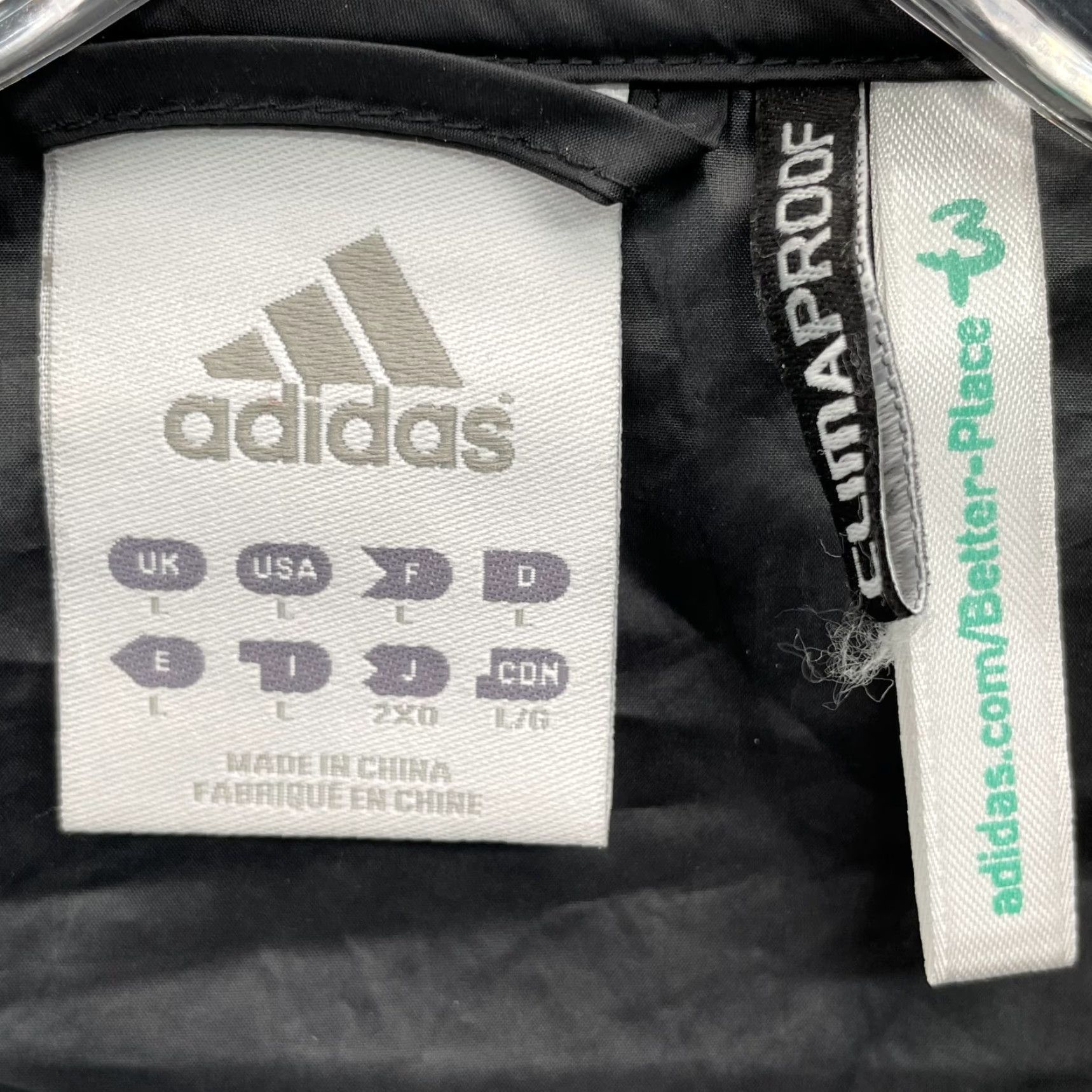 Adidas VINTAGE Adidas Track Jacket Men's Large Active Track Running Windbreaker Sportswear Hike Size US L / EU 52-54 / 3 - 4 Thumbnail