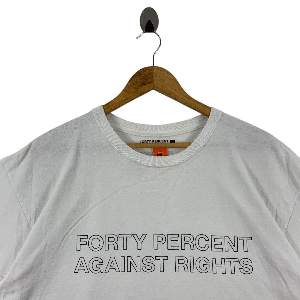 FPAR × Japanese Brand FORTY PERCENT AGAINST RIGHT(FPAR) spellout japanesebrand tee Size US L / EU 52-54 / 3 - 2 Thumbnail