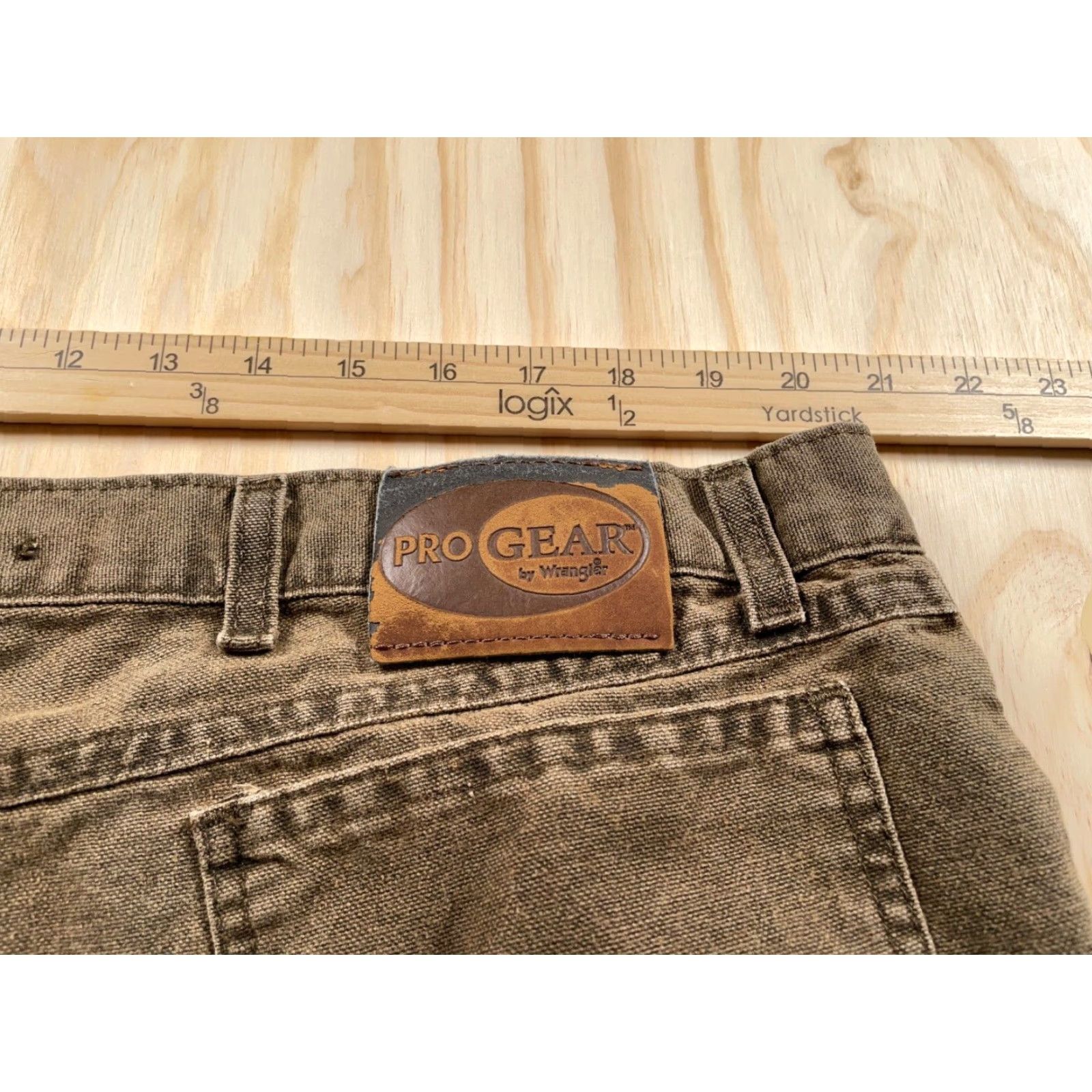Wrangler VINTAGE Wrangler Pro Gear Jeans Men 44 x 30 Brown Denim 90s Nature Jeans Size US 44 / EU 60 - 5 Thumbnail