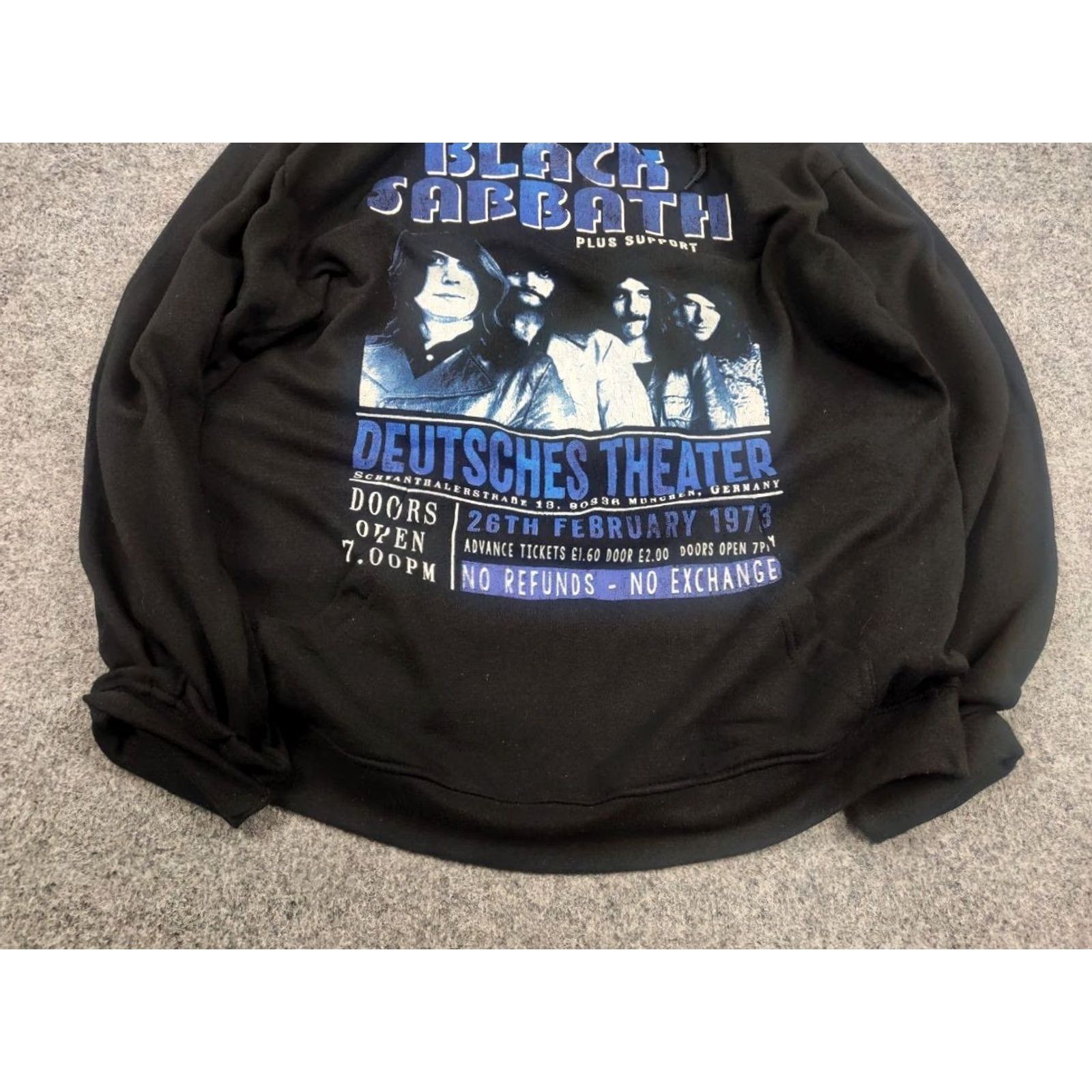 Vintage VINTAGE Black Sabbath Hoodie Size US M / EU 48-50 / 2 - 6 Thumbnail