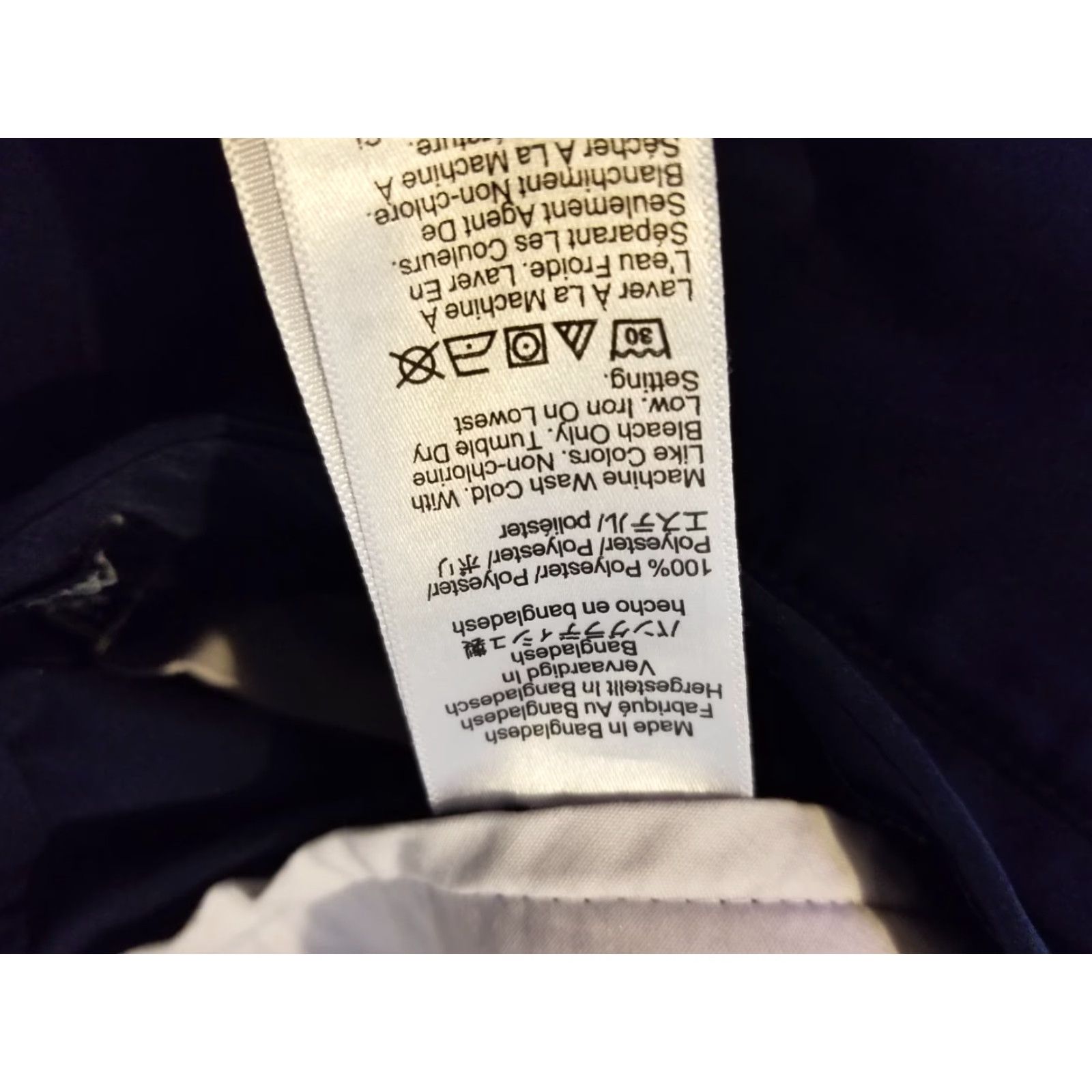 J.Crew J.CREW Pants Chino Straight Leg 32x32 Navy Blue Mens Casual Vintage No? (Note: question excludes adding new info) Size US 32 / EU 48 - 5 Thumbnail
