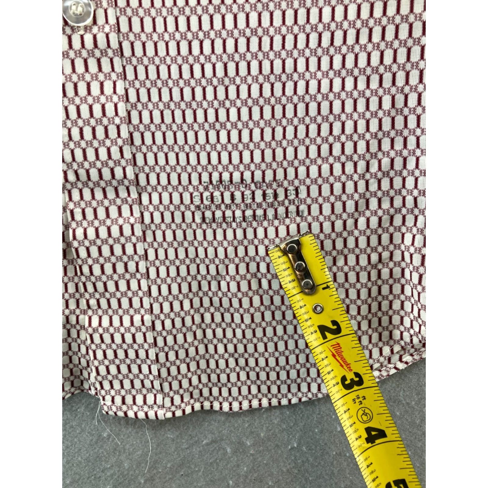 Sears Best Sears Mens Shirt Vintage 1970s Burgundy Red Polyester Button-Front Long Sleeve L Casual Disco Mens Size US L / EU 52-54 / 3 - 7 Thumbnail