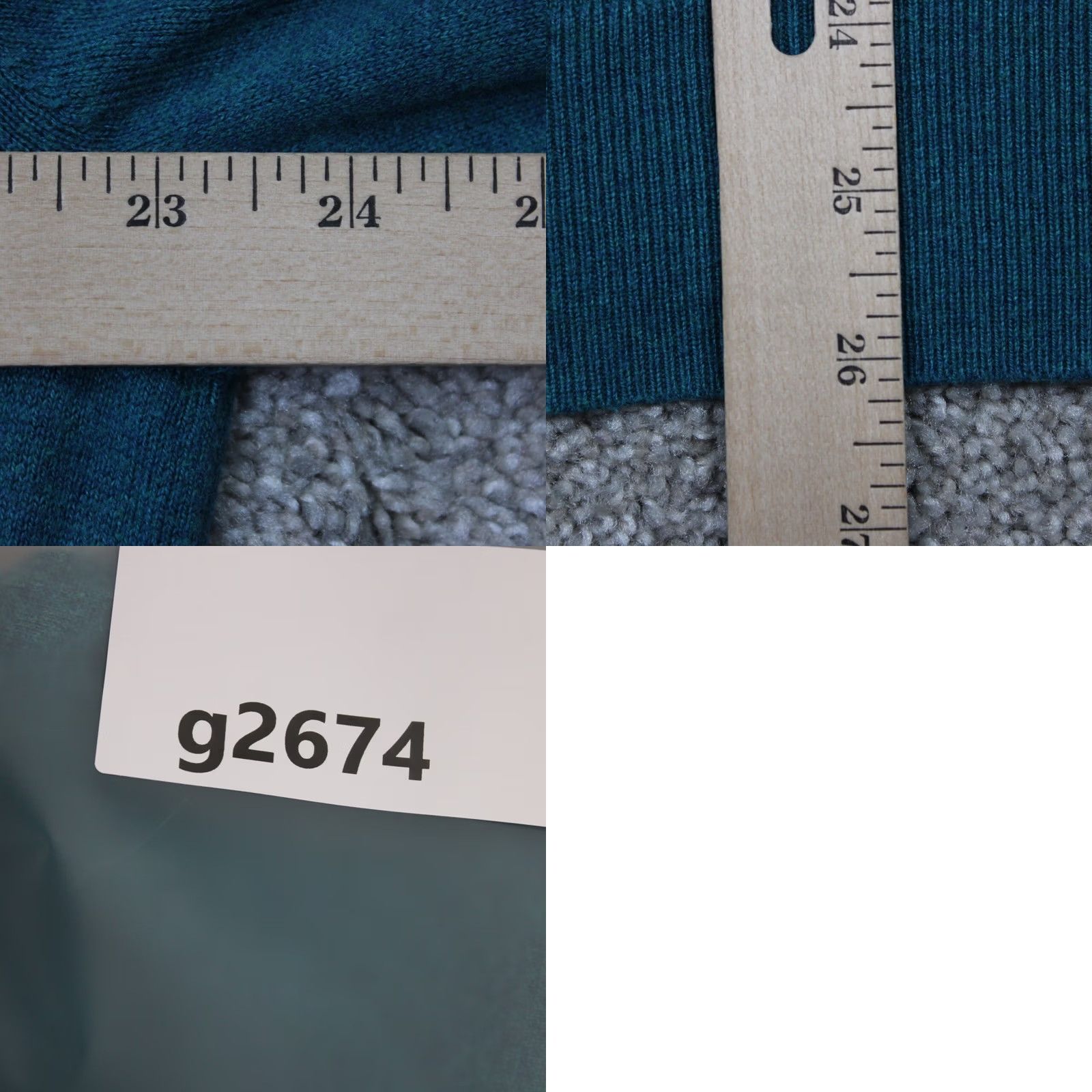 Banana Republic Banana Republic Sweatshirt Mens Large Green Premium Luxe Yarn Cashmere Sweater Size US L / EU 52-54 / 3 - 9 Thumbnail