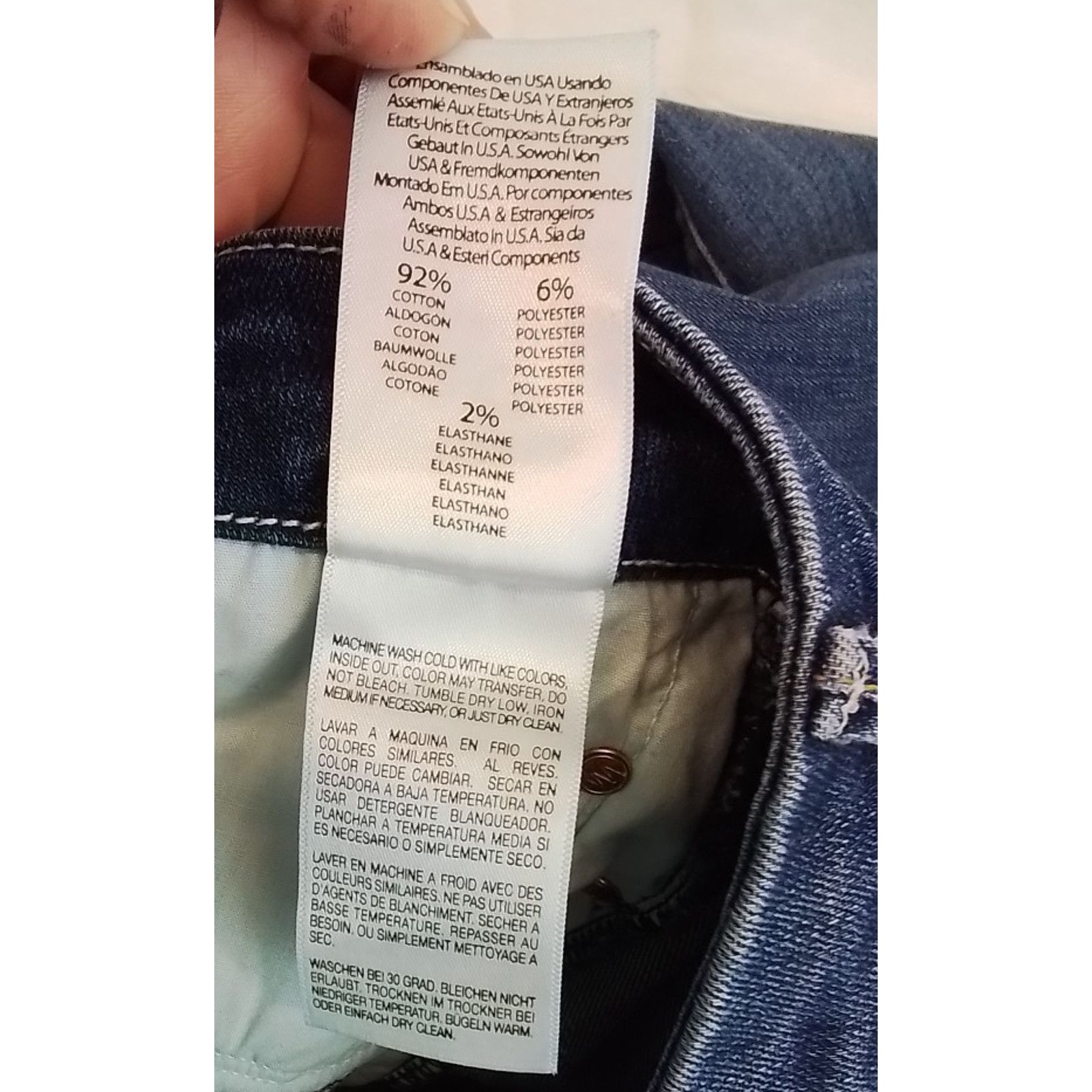 MOTHER Mother Looker Ankle Fray Jean Women's 29" High Waist Size 29" - 10 Thumbnail