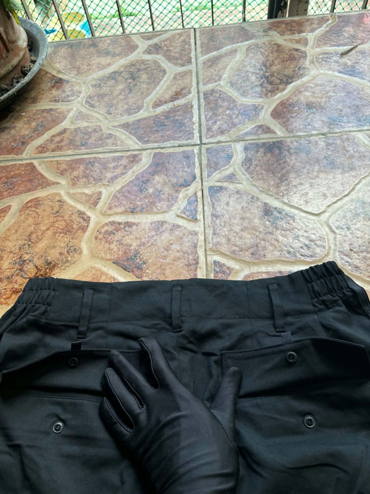 Y-3 Y3 Yohji Yamamoto Classic Refined Wool Stretch Cuffed Pants Size US 30 / EU 46 - 13 Thumbnail
