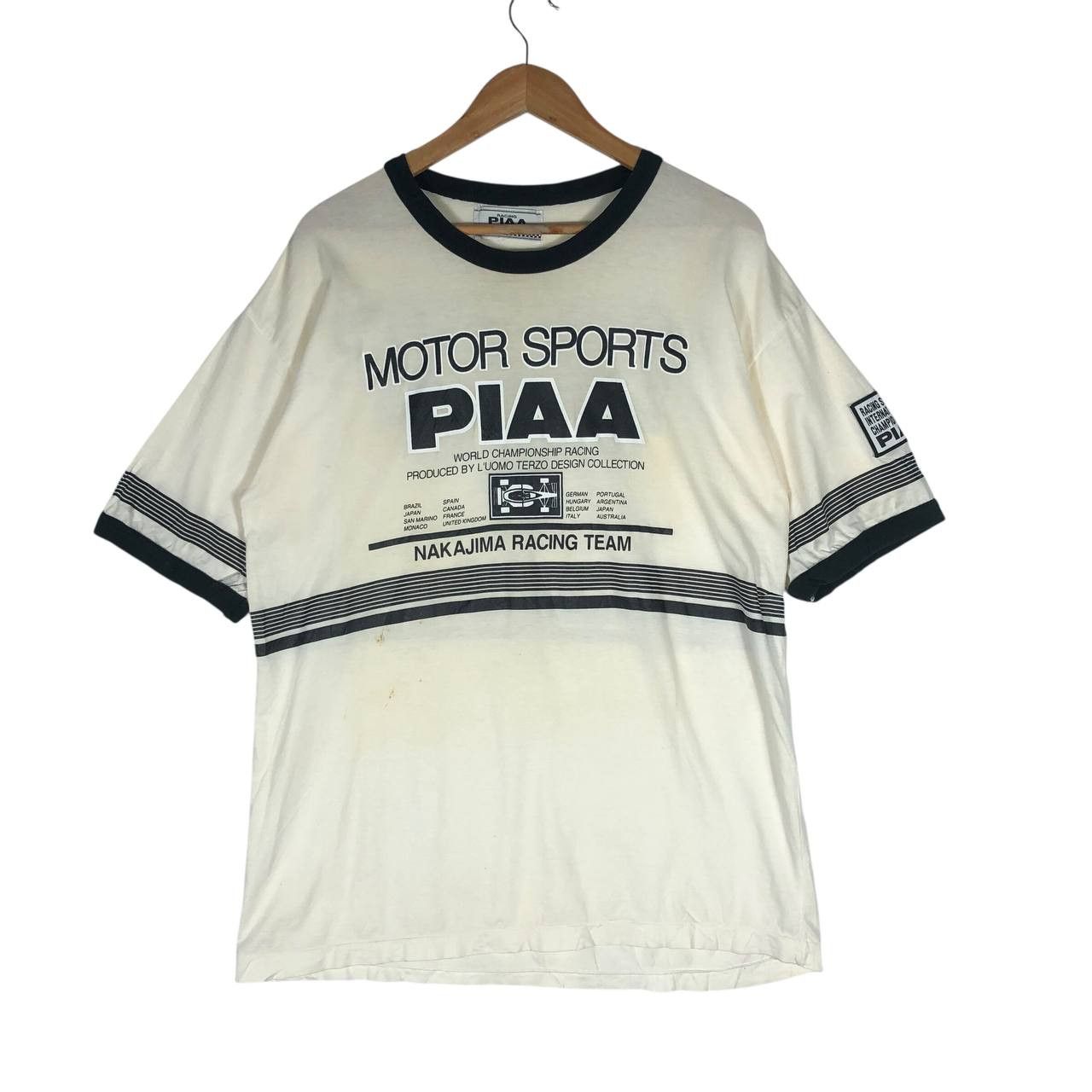 Japanese Brand Vintage PIAA Racing Motorsport T-shirt Size US M / EU 48-50 / 2 - 1 Thumbnail