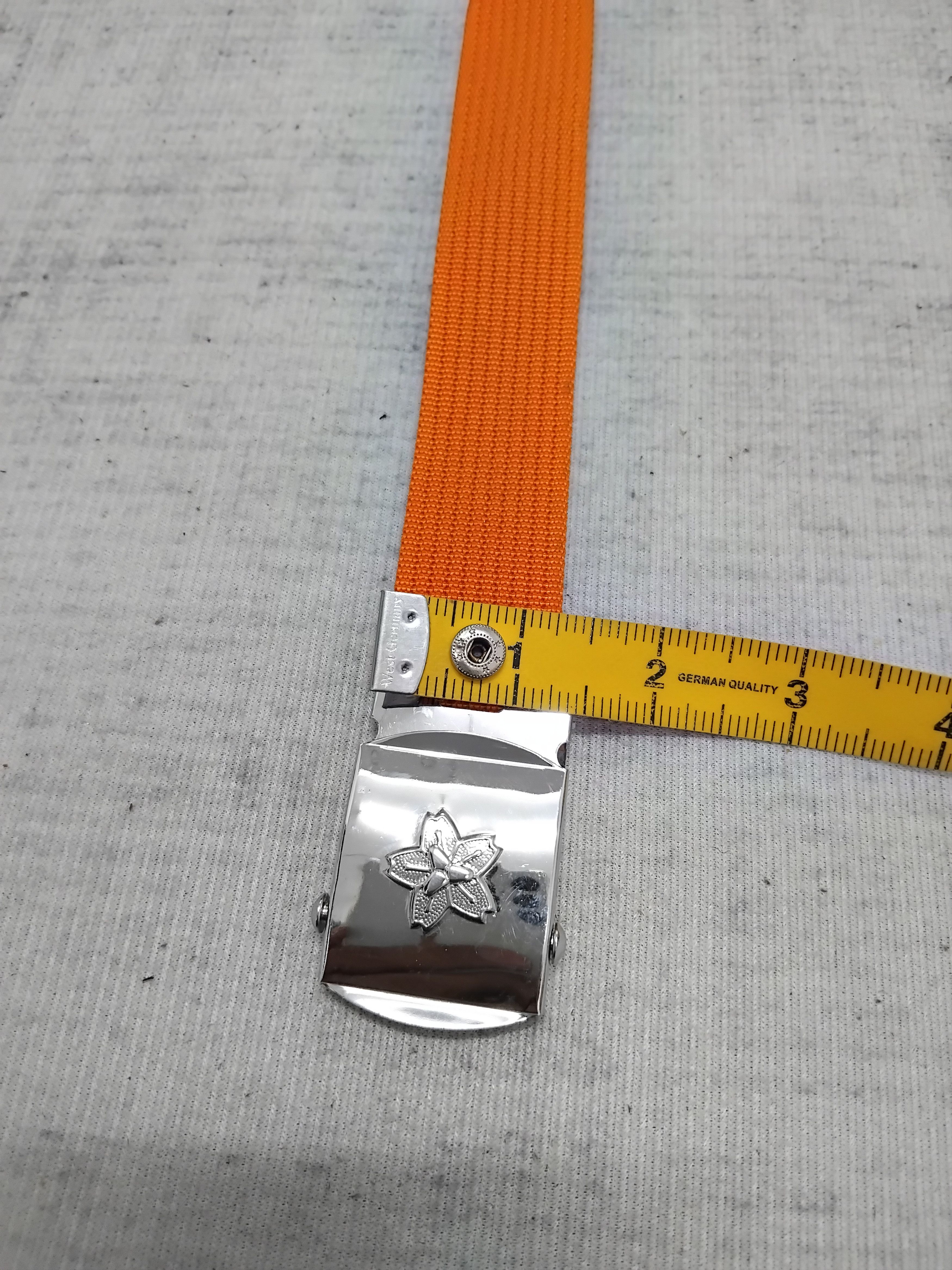 Japanese Brand 💥Unnamed flower orange colour belt Size ONE SIZE - 7 Thumbnail