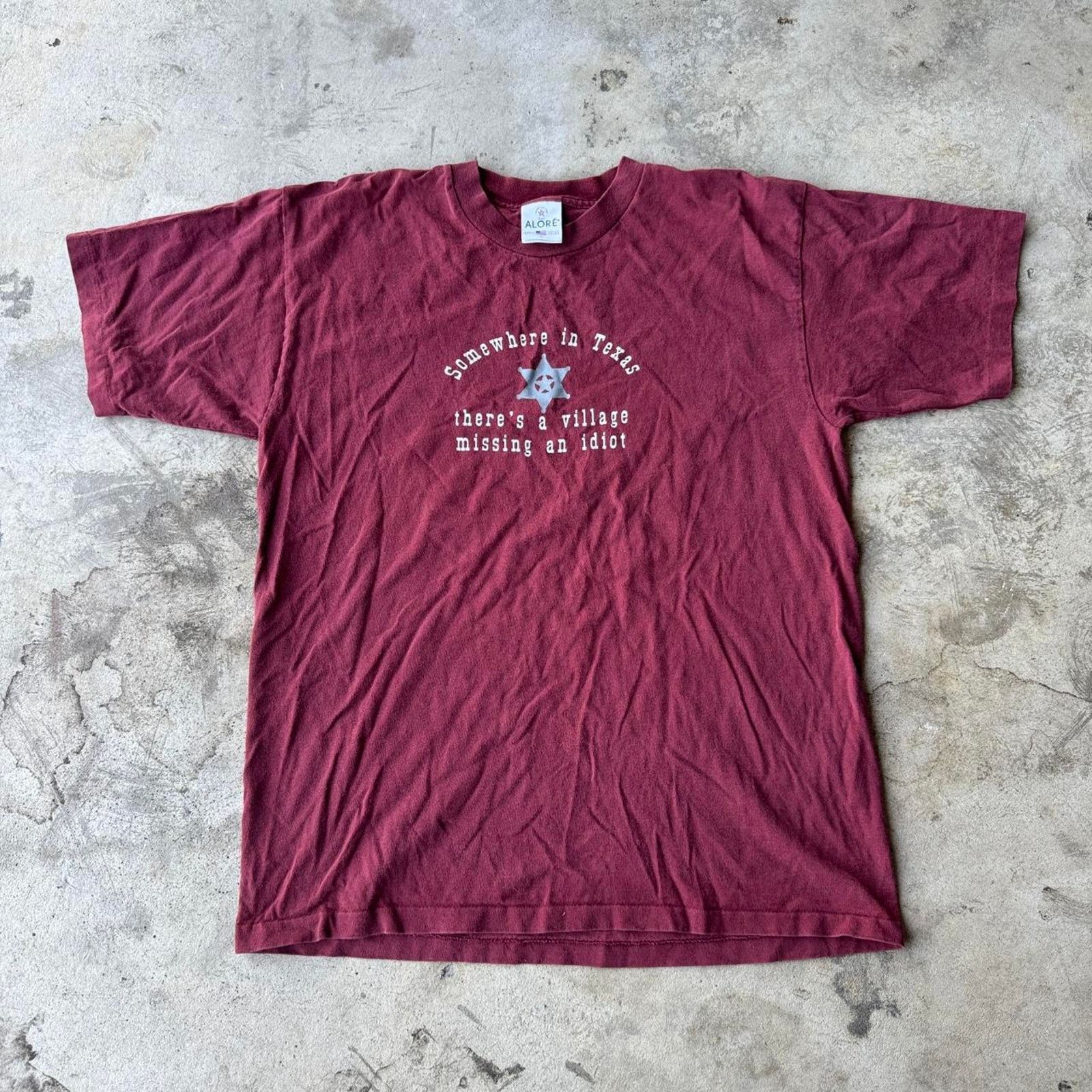 Other Vtg 90s somewhere in Texas theres a village missing a idiot Size US L / EU 52-54 / 3 - 1 Thumbnail