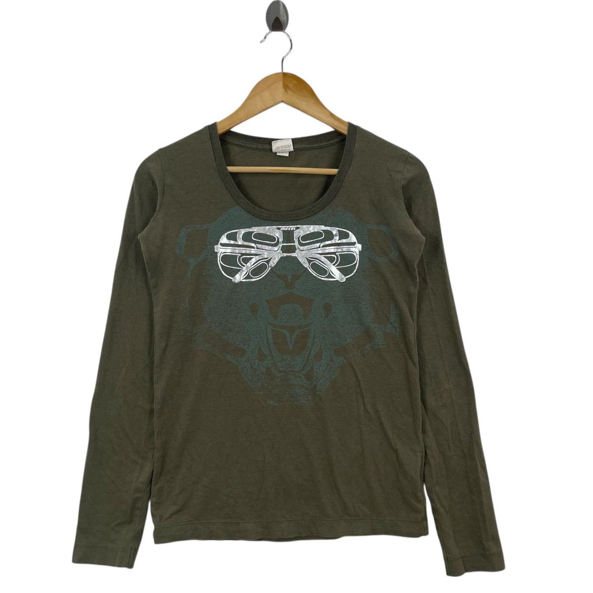 Diesel Vintage Diesel Long Sleeve Shirt Size US S / EU 44-46 / 1 - 2 Thumbnail