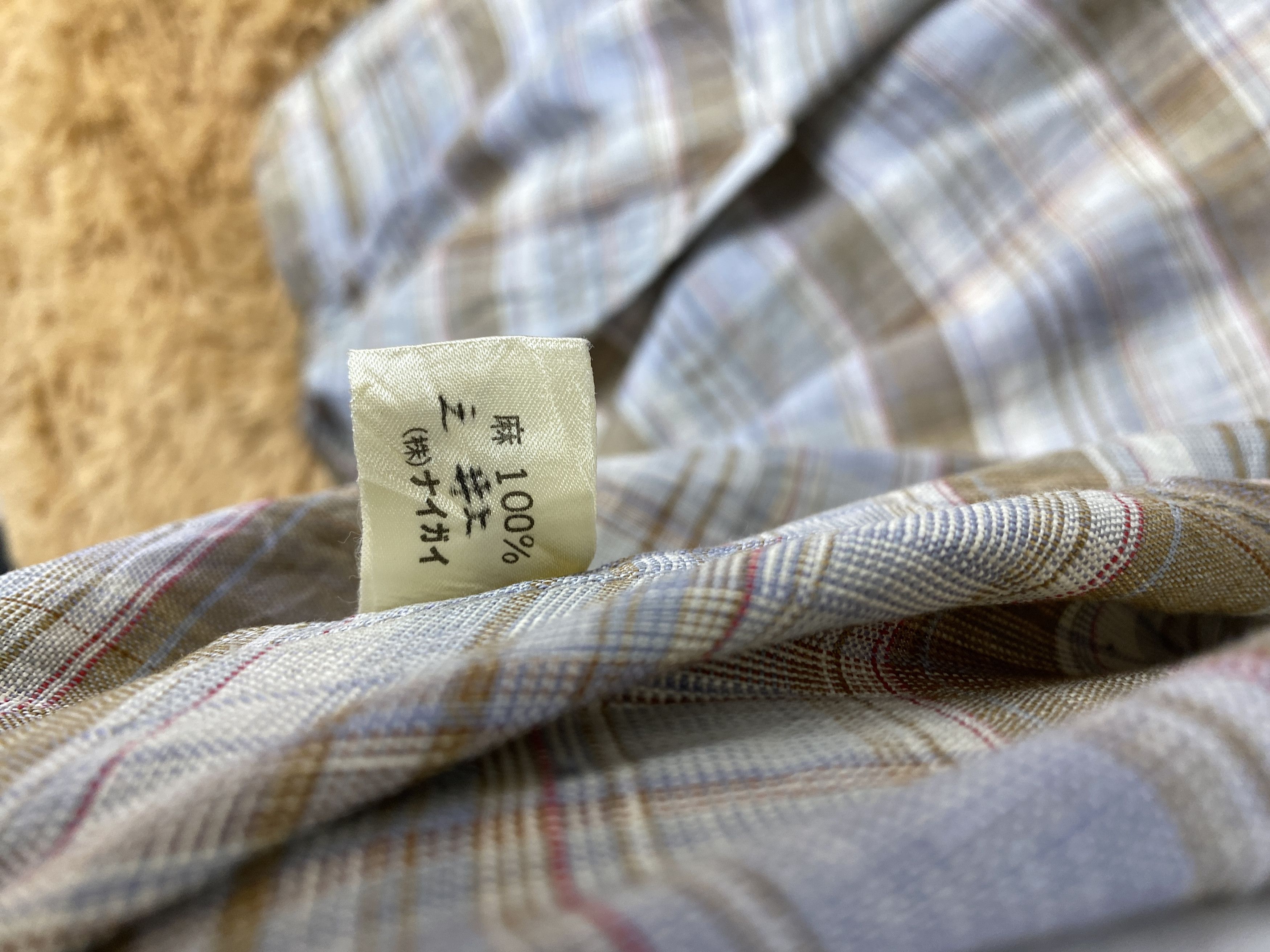 Japanese Brand × Vintage Vintage Henri-Luc Chapuis Checked 90s Design Flannel Jacket Size US M / EU 48-50 / 2 - 9 Thumbnail