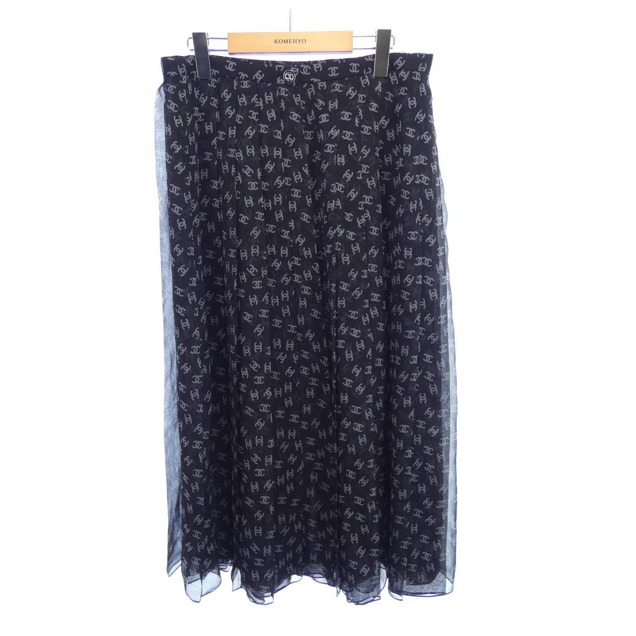 Chanel Chanel Chanel P63217V39211 Silk Skirt Others Skirts P63217V39211 DUTY FREE for USA Size ONE SIZE - 1 Thumbnail