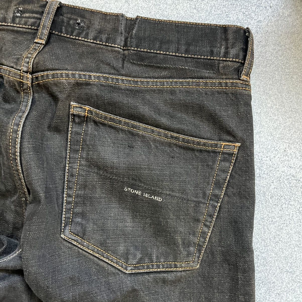 Stone Island Vintage Stone Island Jeans Denim Pants Rare S.I Denims Size US 33 - 6 Thumbnail