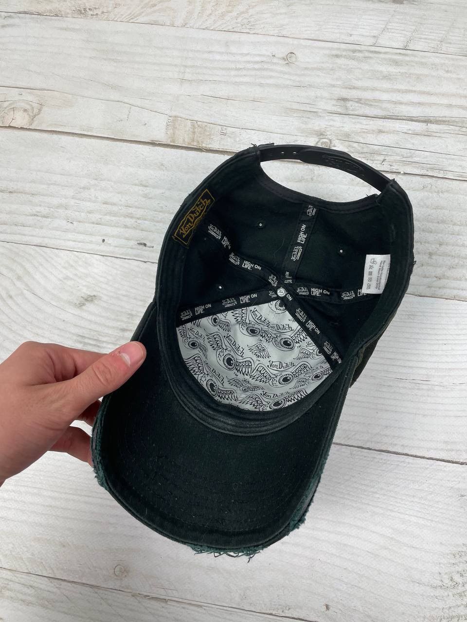 Von Dutch Vintage Von Dutch Cap Hat Distrissed Y2K Size ONE SIZE - 9 Thumbnail