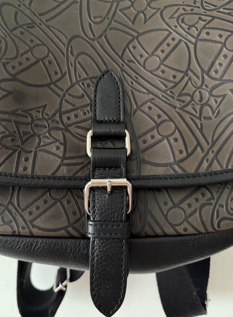 Vivienne Westwood Vivienne Westwood Classic green relief Saturn embossed bac Size ONE SIZE - 4 Thumbnail