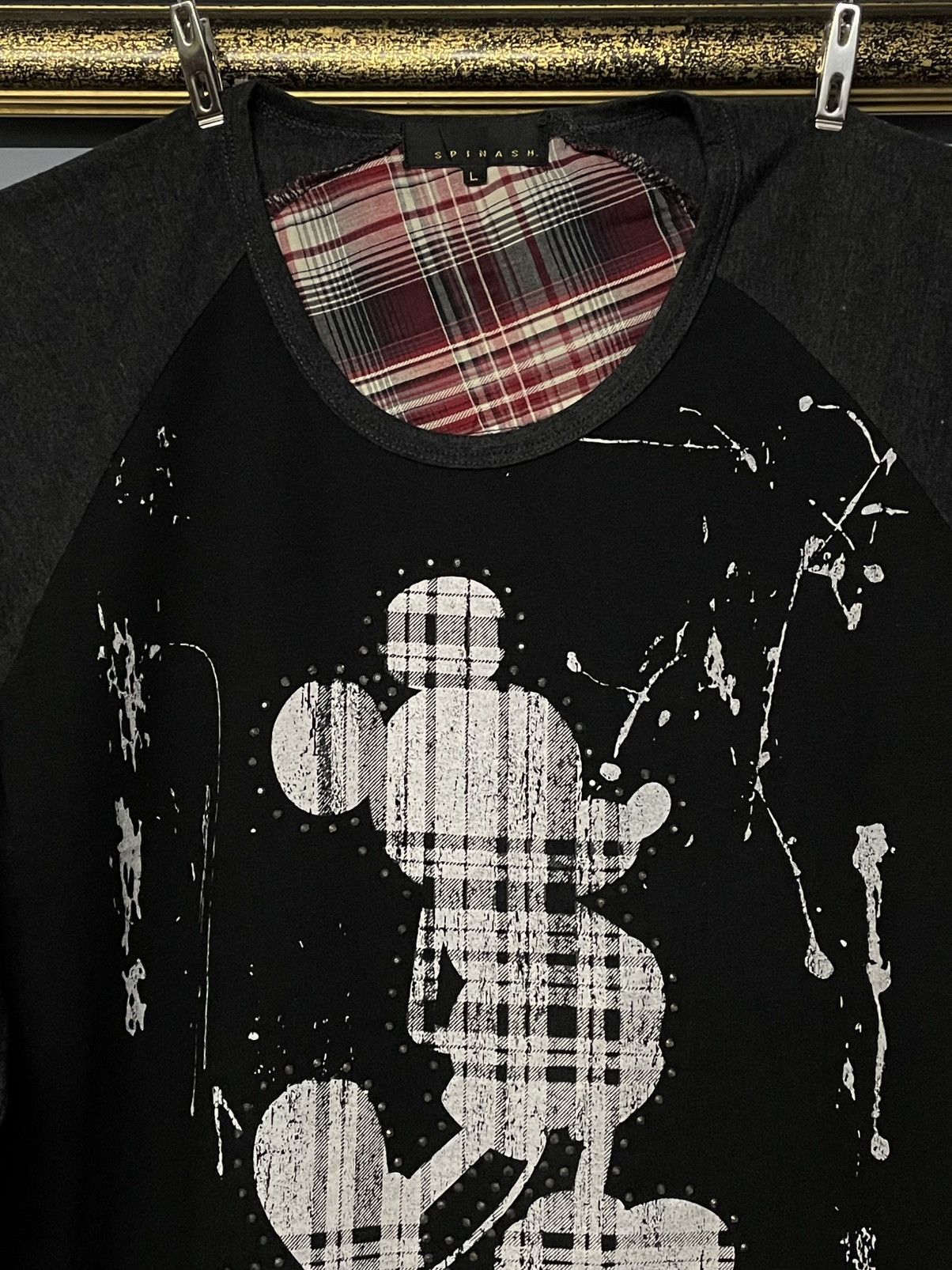 Designer × Japanese Brand × Vintage Vintage Japan Designer Spinash Mickey Punk Visual Art Tshirt Size US XS / EU 42 / 0 - 4 Thumbnail