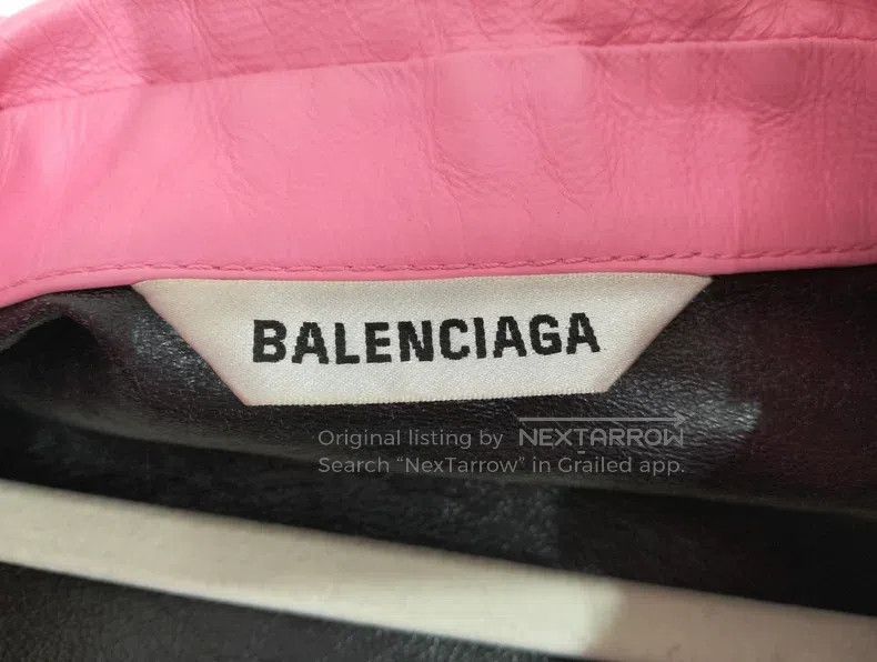 Balenciaga Balenciaga Leather jacket Size XXS / US 00 / IT 34 - 4 Thumbnail