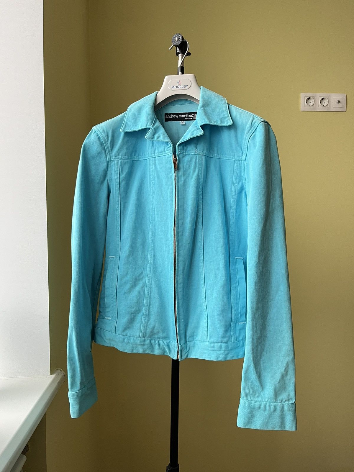 image of Andrew Mackenzie Denim Jacket, Men's (Size Medium)