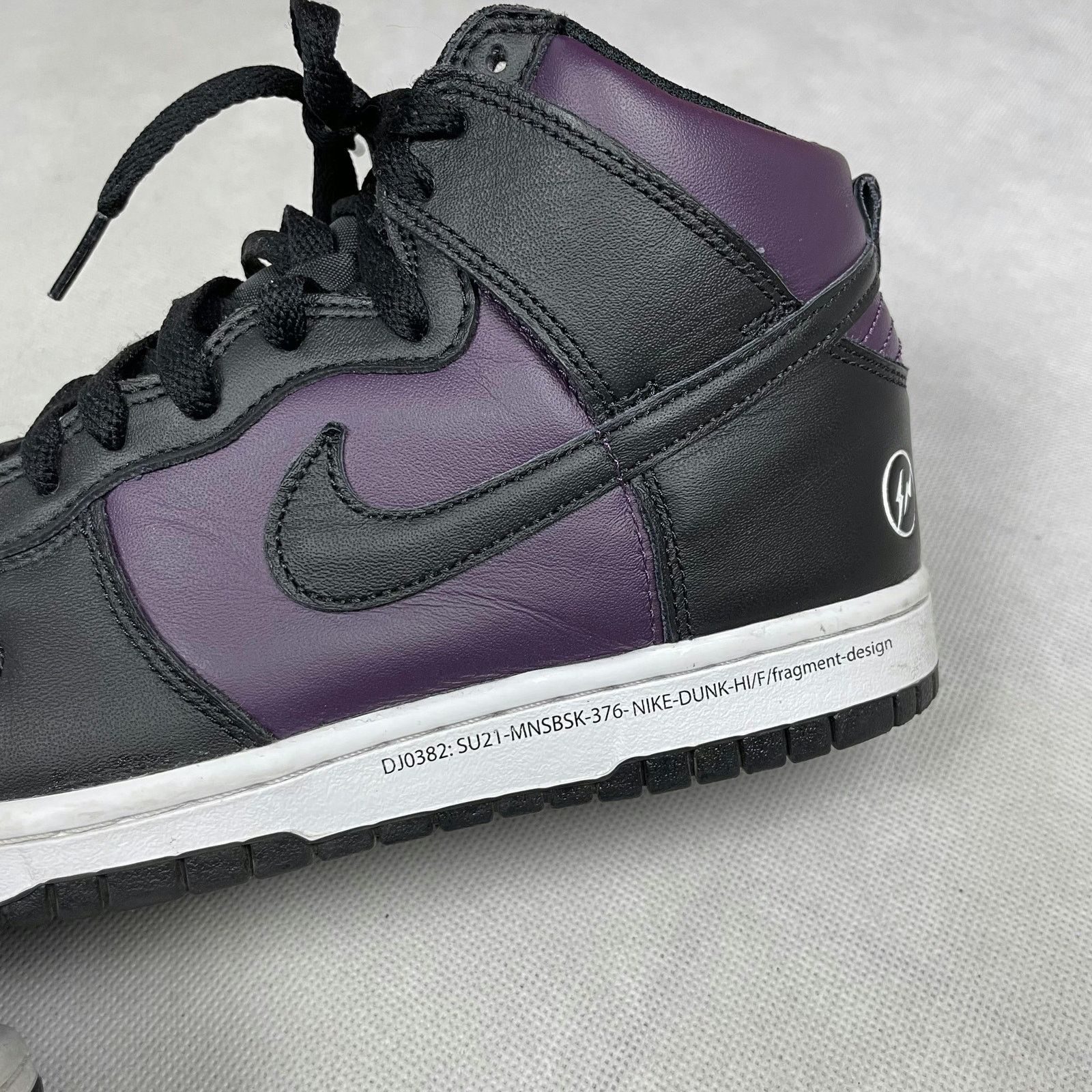 Nike Nike Dunk High / F DJ0382-600 Men Wine Black White Shoes 6.5 Size US 6.5 / EU 39-40 - 7 Thumbnail