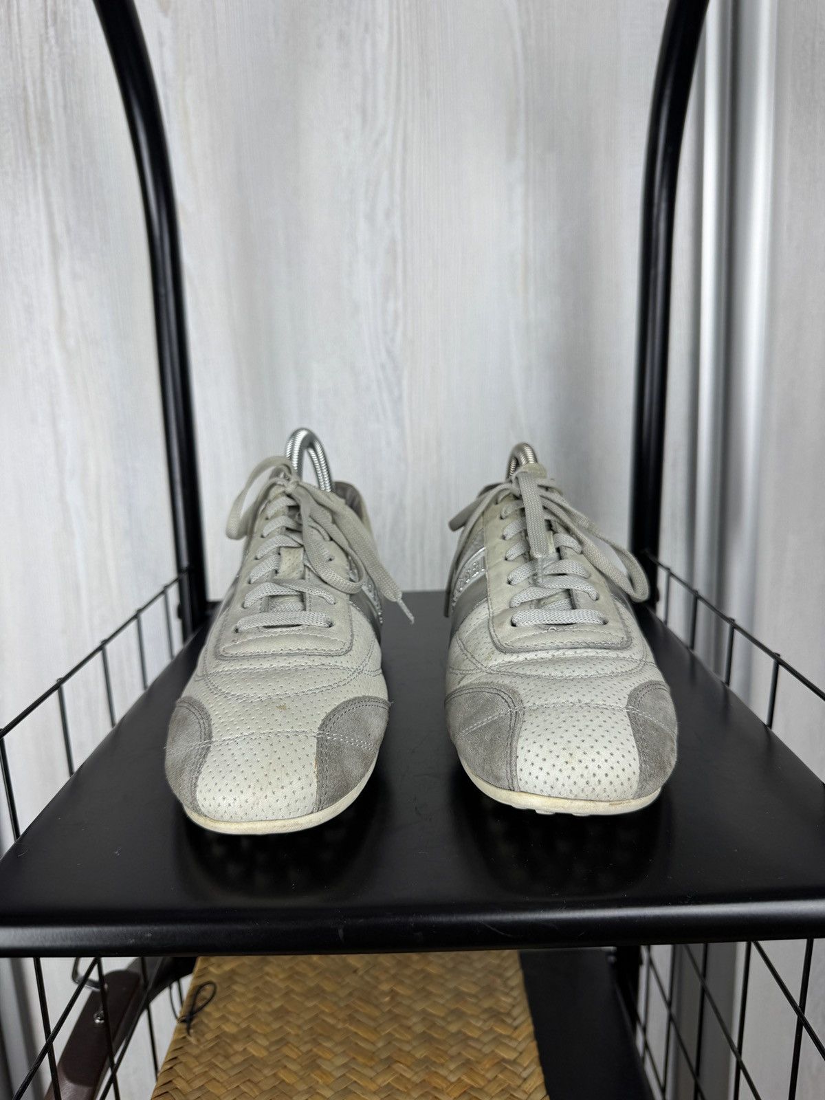 Dirk Bikkembergs Dirk Bikkembergs Iconic Archival Football Leather Sneakers Size US 5 / EU 37 - 5 Thumbnail
