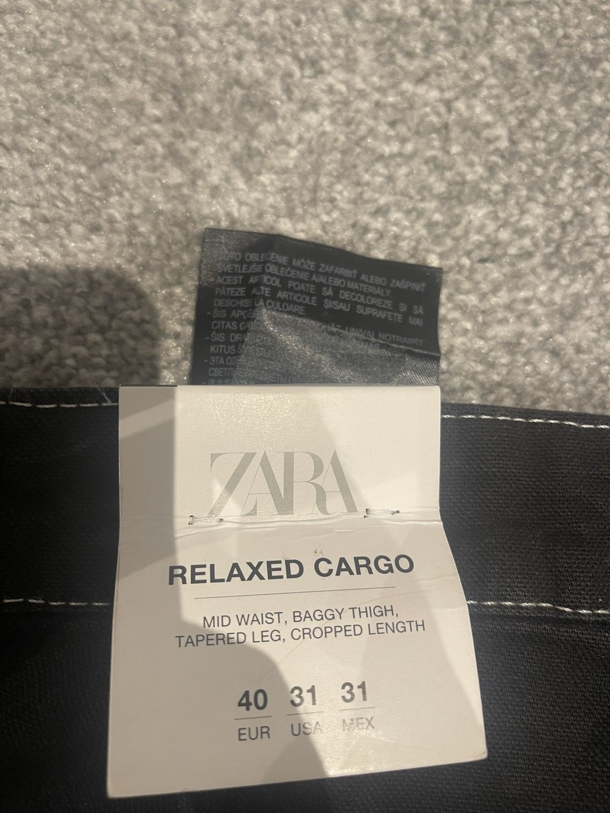 Zara Zara Relaxed Cargo Trousers Oversized Size US 31 - 5 Thumbnail