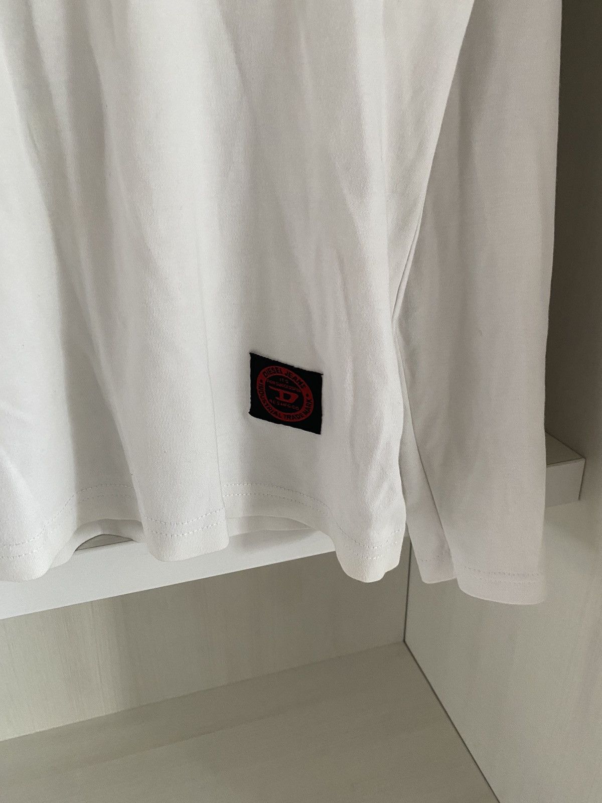 Diesel Vintage Rare Big Logo Diesel LongSleeve 2000s Y2k Streetwear Size US L / EU 52-54 / 3 - 6 Thumbnail
