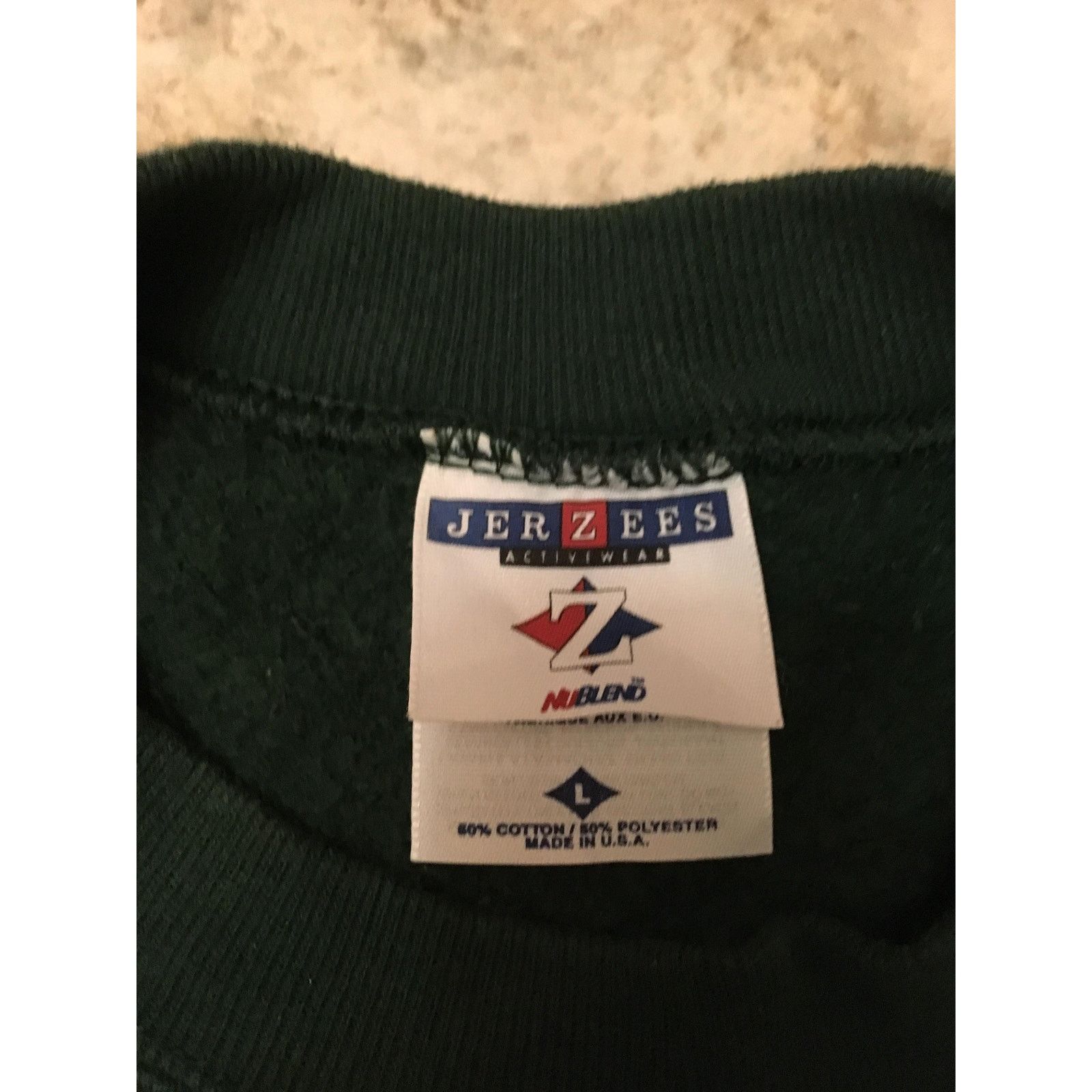 Jerzees Vintage Green Bay packers snowman Christmas Sweater large Size US L / EU 52-54 / 3 - 4 Thumbnail