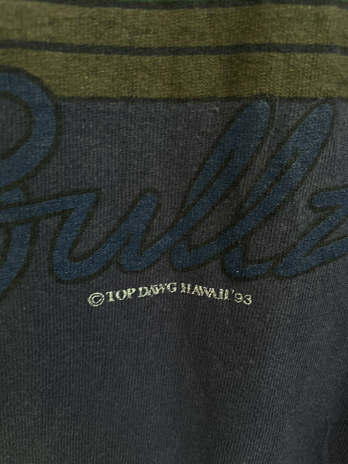 Vintage Vintage 90s Top Dawg Hawaii t shirt Size US XL / EU 56 / 4 - 7 Thumbnail