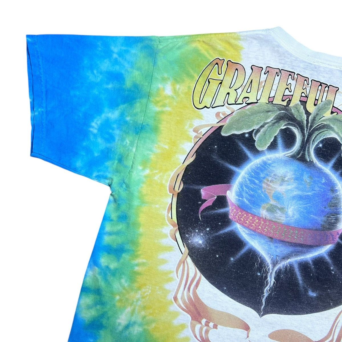 Liquid Blue Vintage 2000s Grateful Dead Liquid Blue Keep It Green TShirt Size US XL / EU 56 / 4 - 10 Thumbnail