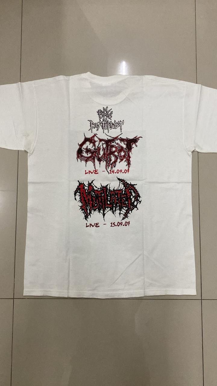 Band Tees Gutrot Mutilated NRW Deathfest brutal death metal tee Size US L / EU 52-54 / 3 - 2 Thumbnail