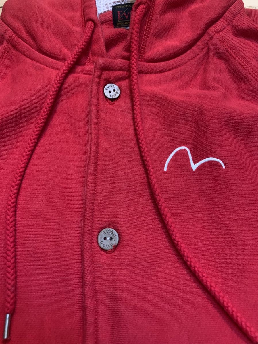 Evisu Evisu hoodie with wooden buttons size L Size US L / EU 52-54 / 3 - 4 Thumbnail