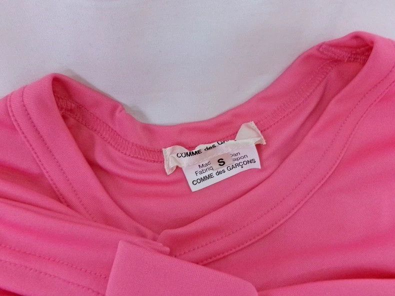 Comme des Garcons Comme Des Garcons Rose stacked pleated short sleeve T-shir Size S / US 4 / IT 40 - 5 Thumbnail