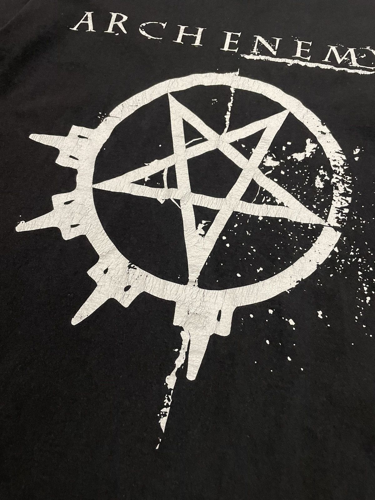 Band Tees × Vintage Vintage Arch Enemy Pure Fucking Metal T-Shirt Size US L / EU 52-54 / 3 - 4 Thumbnail