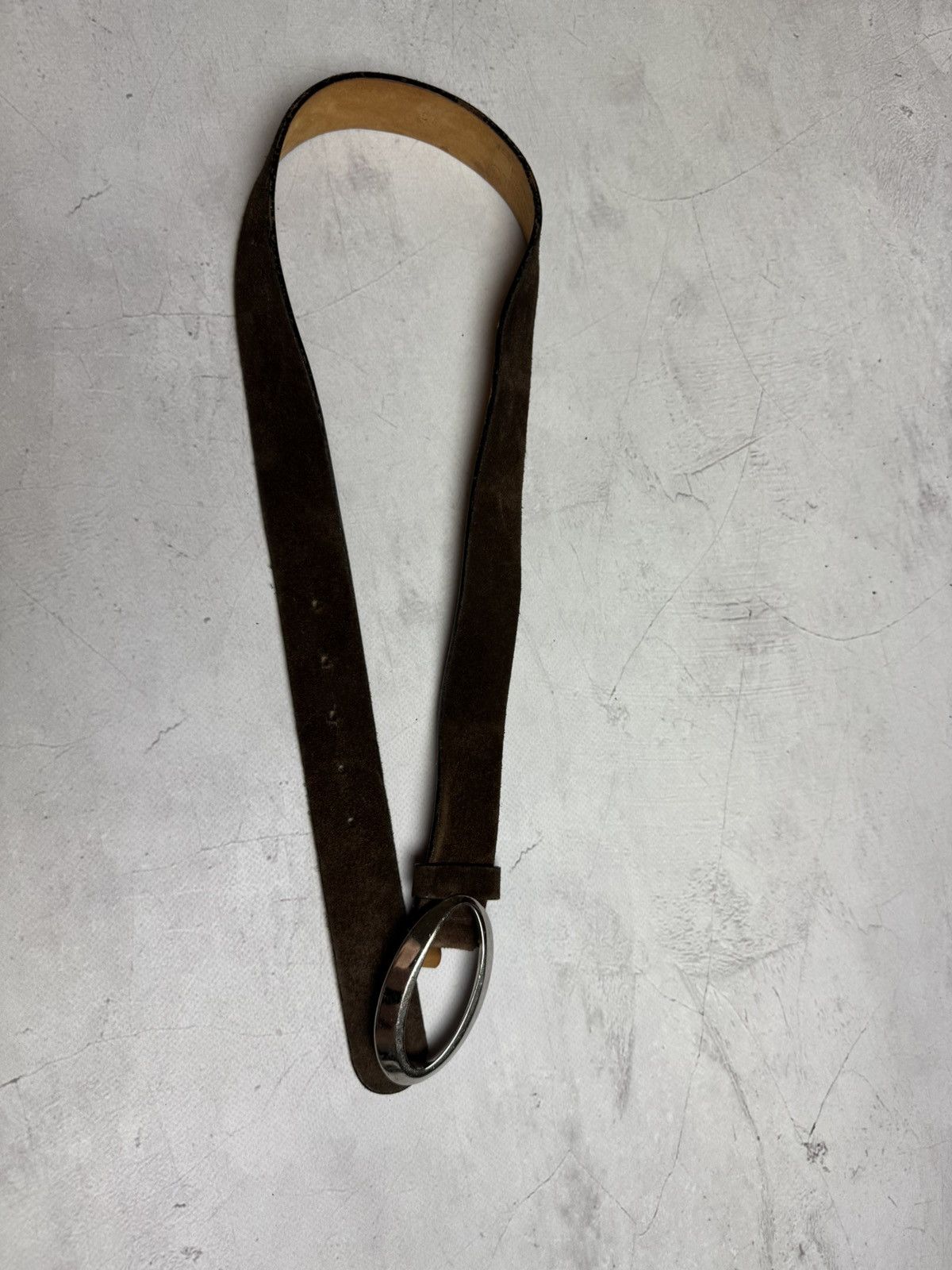 Iceberg × Vintage Iceberg Belt Leather Brown Rare Vintage Size ONE SIZE - 5 Thumbnail