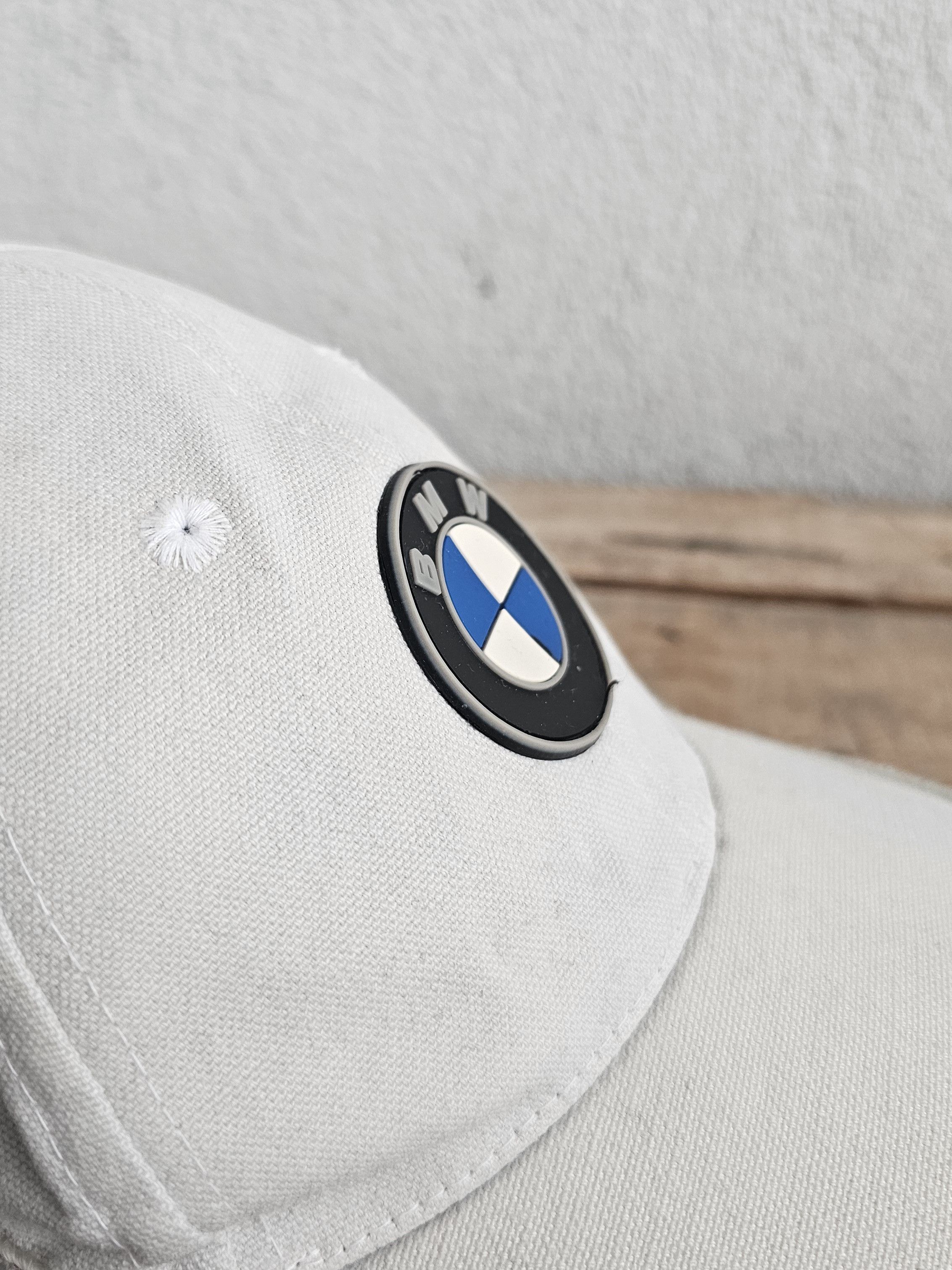 BMW BMW Rubber Logo Vintage Hat Size ONE SIZE - 5 Thumbnail