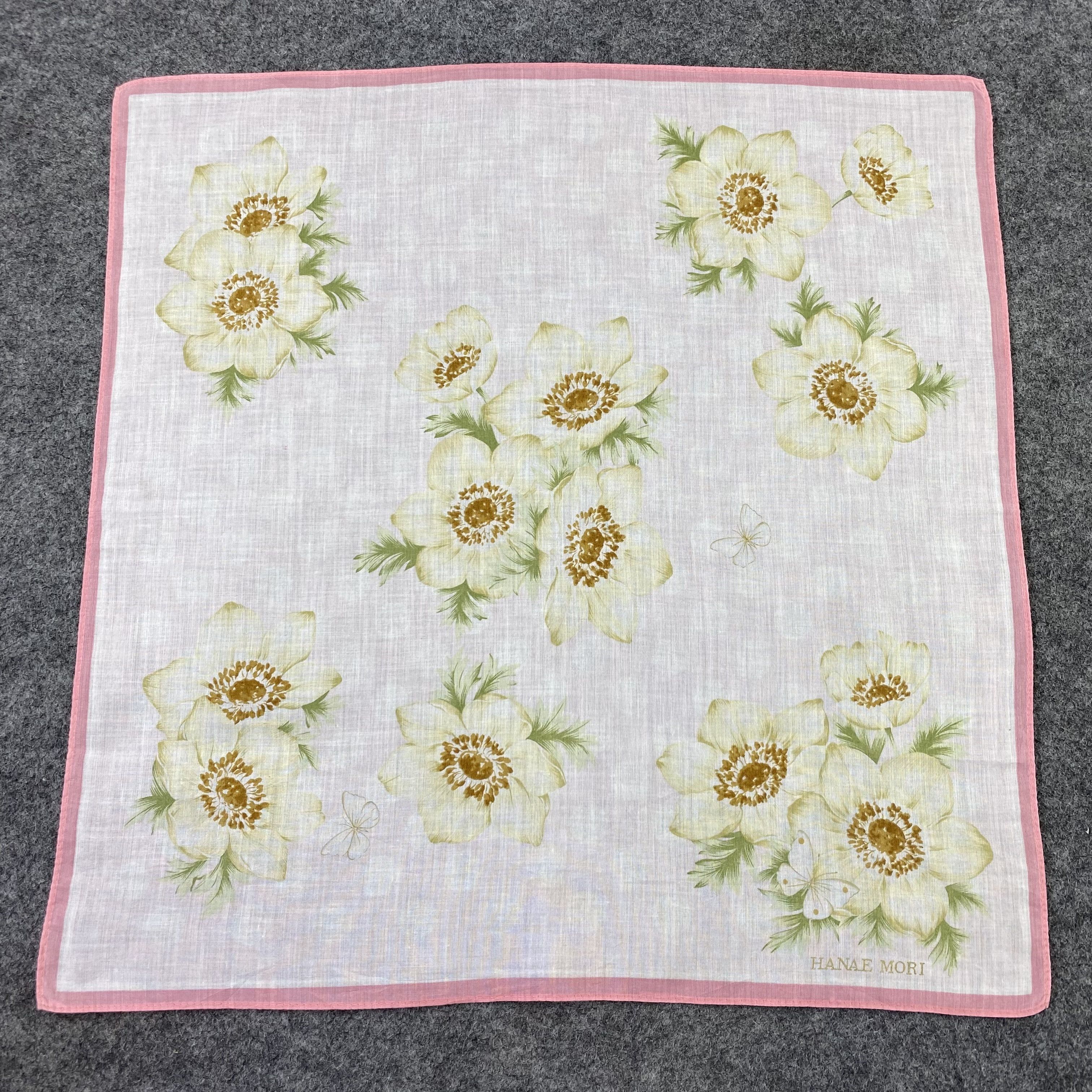 Hanae Mori Hanae Mori Handkerchief / Bandana / Neckerchief-B795 Size ONE SIZE - 3 Thumbnail