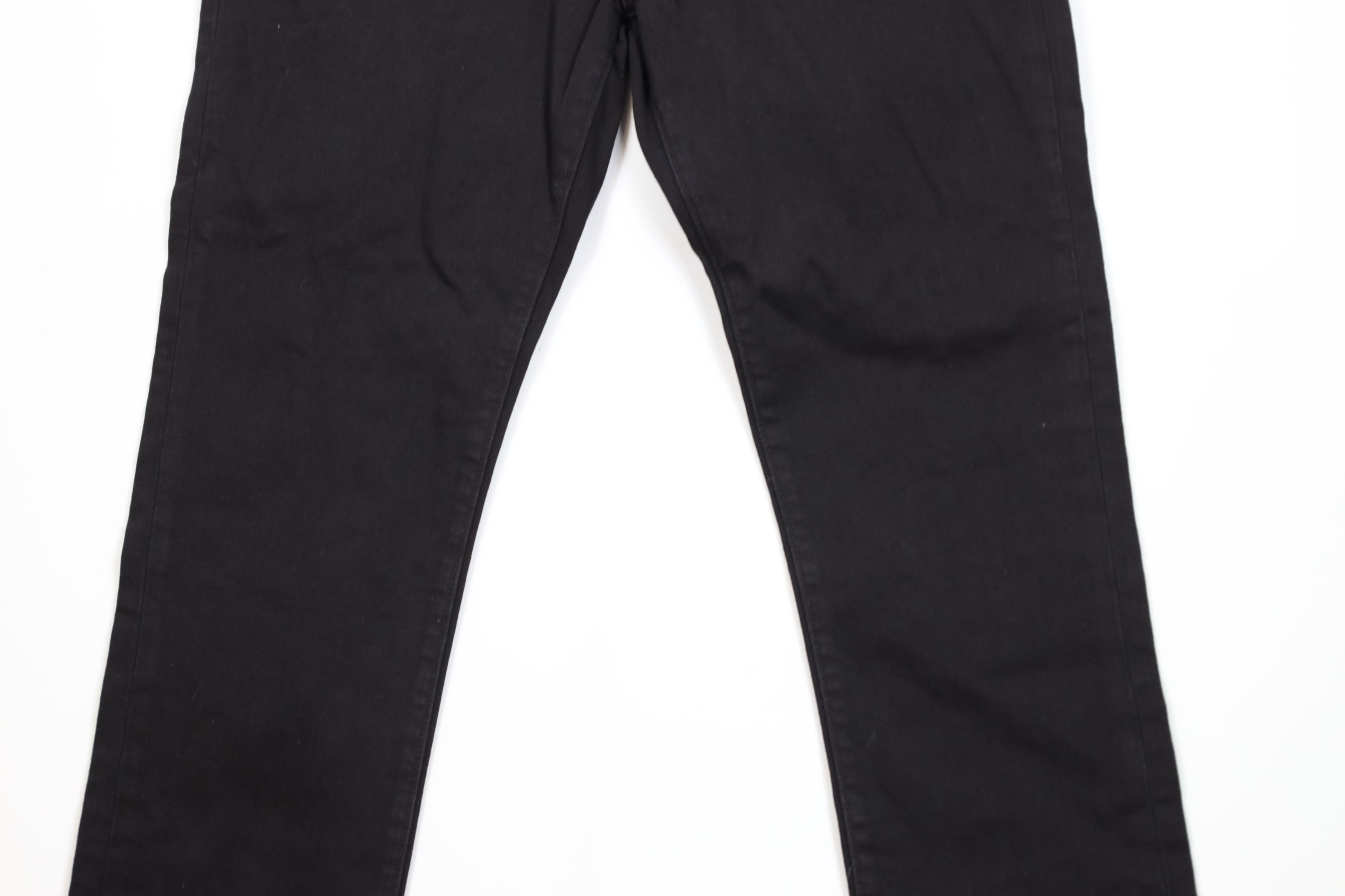 J.Crew New J Crew Slim Fit Flex Straight Leg Denim Jeans Black Size US 31 - 3 Thumbnail