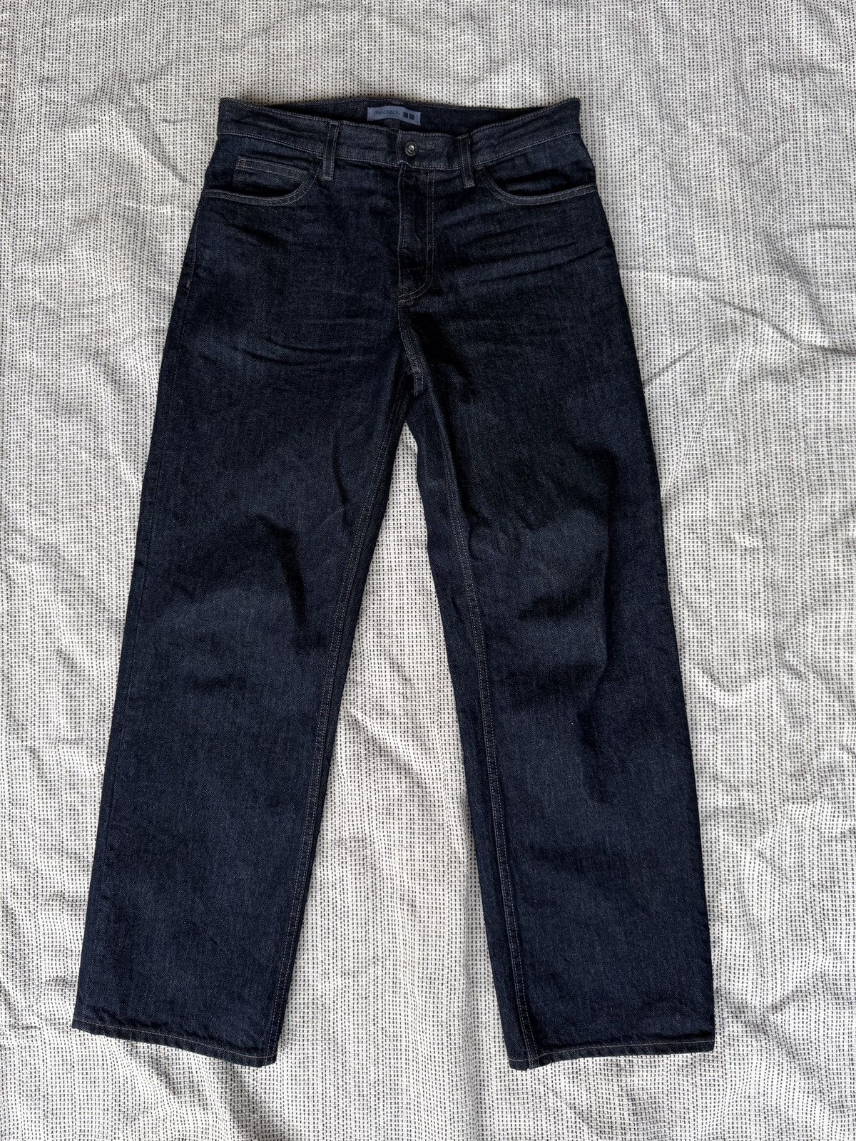 Japanese Brand 2025 Uniqlo x JW Anderson Raw denim Jeans Size US 34 / EU 50 - 3 Thumbnail