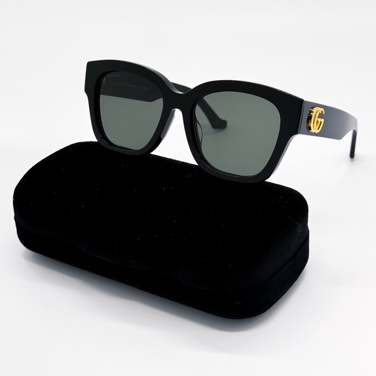 Gucci NEW GUCCI GG1550SK 001 BLACK GREY WOMEN SUNGLASSES Size ONE SIZE - 1 Thumbnail