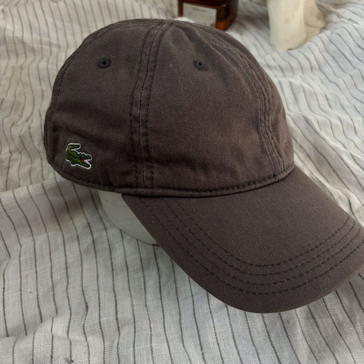 Lacoste Lacoste cap grey one size streetwear rare Size ONE SIZE - 2 Thumbnail