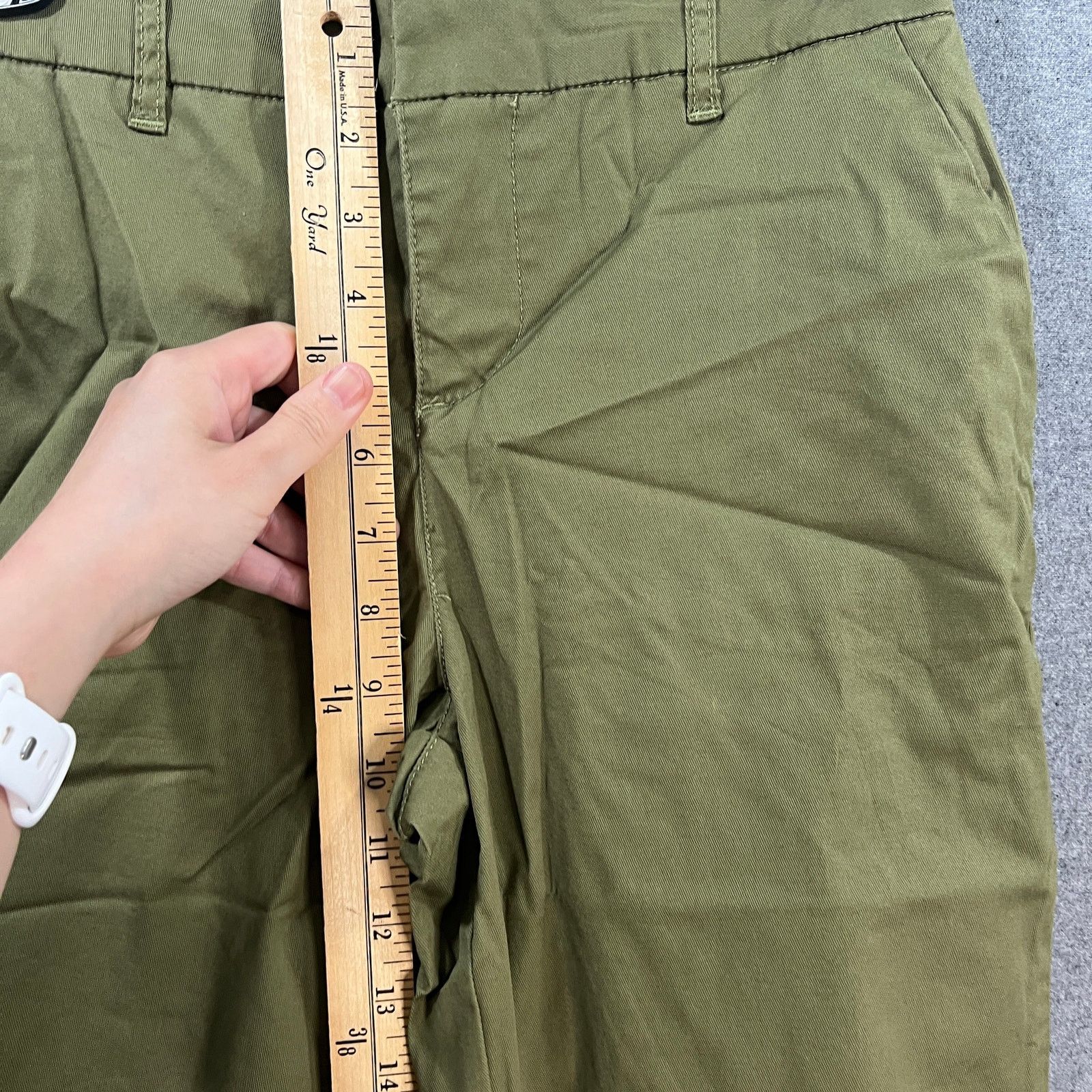 Other Laurie Felt Lightweight Chino Pants Martini Olive, Reg 2 Size 26" / US 2 / IT 38 - 11 Thumbnail