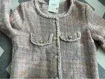 Other White Tweed Basic Jacket Coat Women Size S / US 4 / IT 40 - 2 Thumbnail