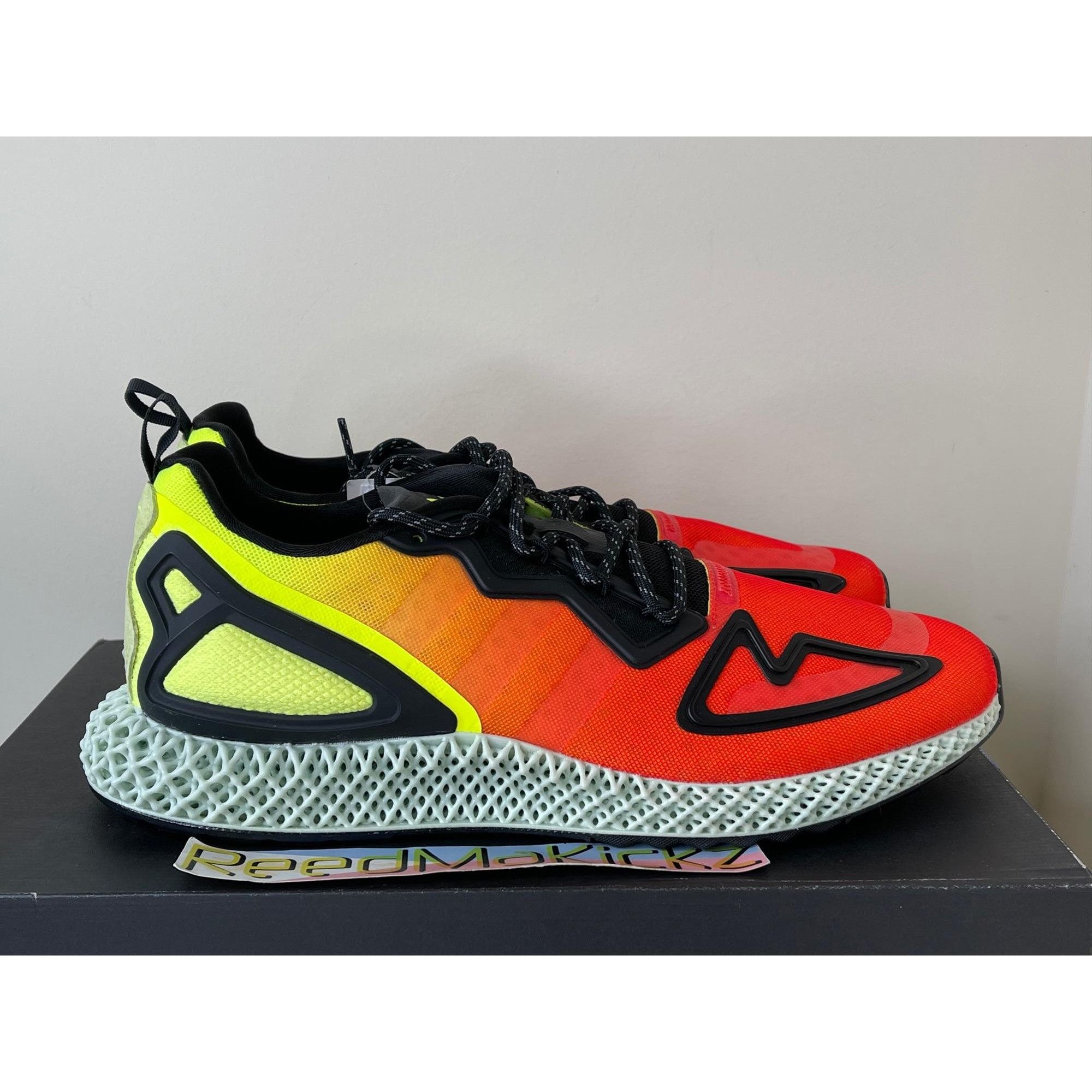 Adidas Adidas ZX 4D Solar Orange Mens 11us Size US 11 / EU 44 - 3 Thumbnail