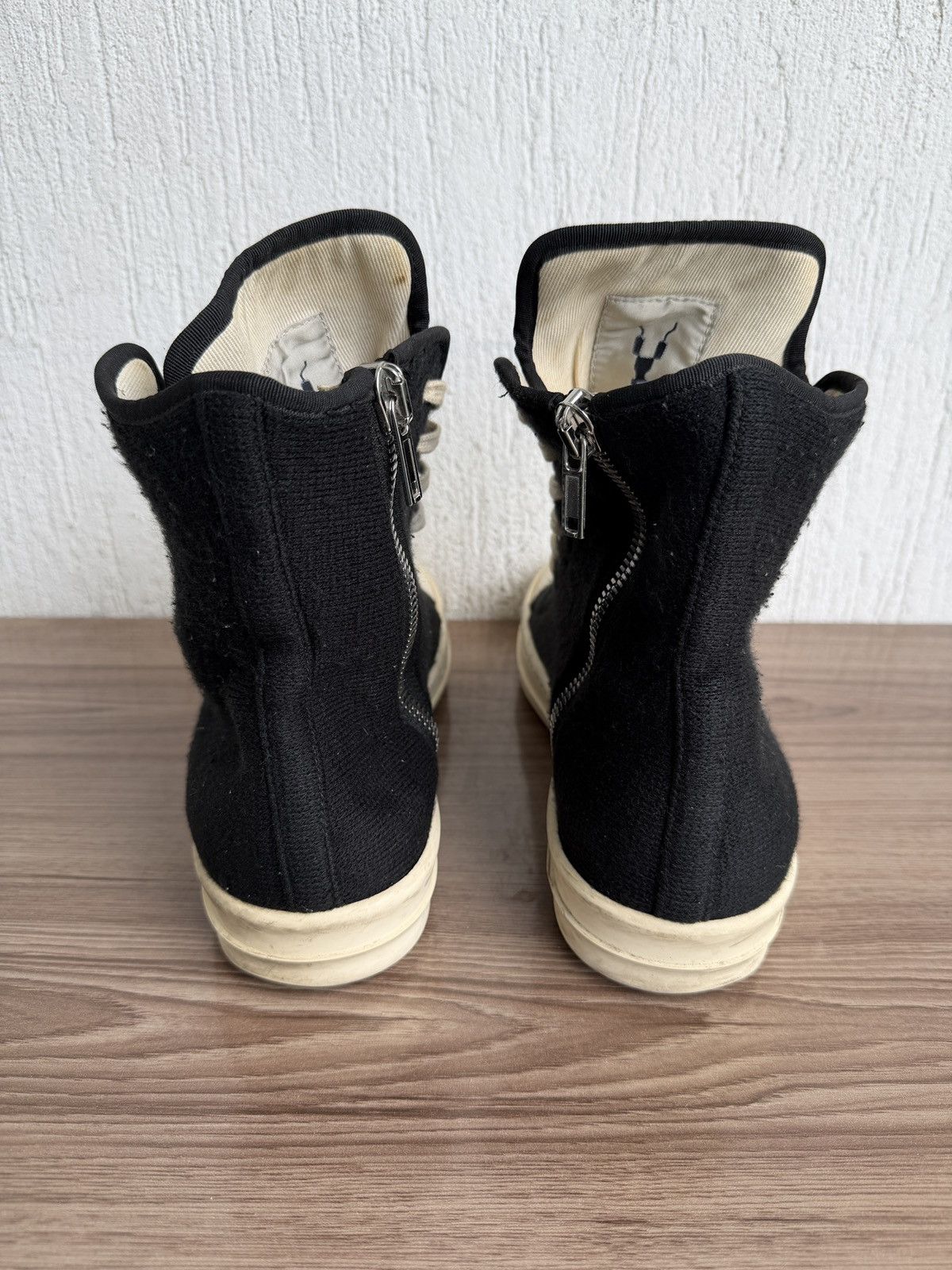 Rick Owens Drkshdw wool drkshdw ramones Size US 10.5 / EU 43-44 - 17 Thumbnail