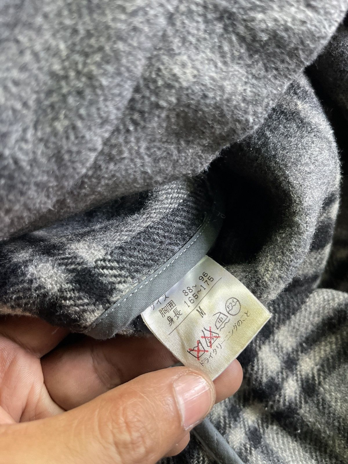 Japanese Brand Japanese Occheidi Italiana Wool Parka Hood Jacket Size US L / EU 52-54 / 3 - 4 Thumbnail