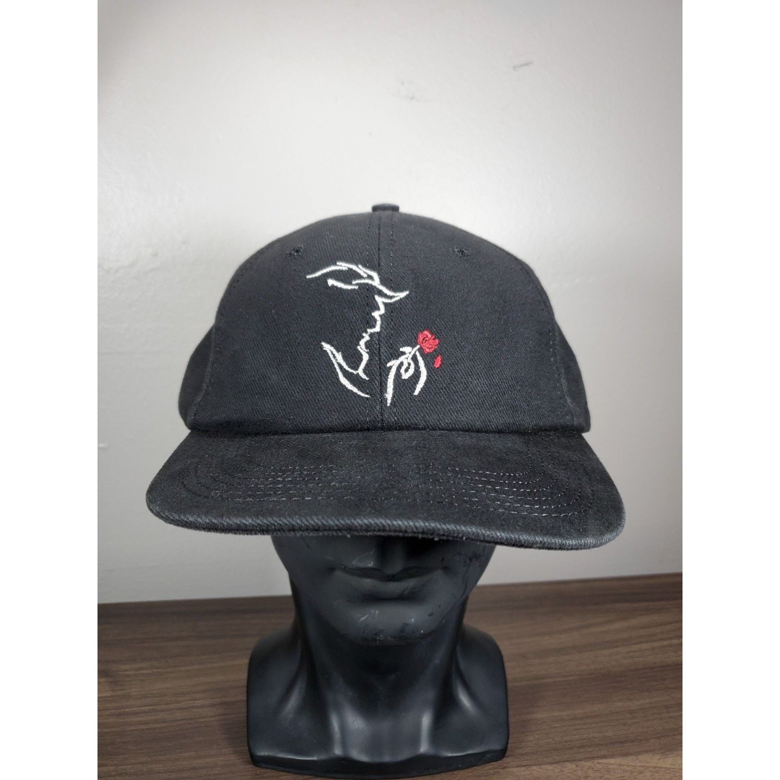 Disney × Vintage Beauty And Beast Broadway Musical Hat Cap Black Disney Adult Size ONE SIZE - 3 Thumbnail
