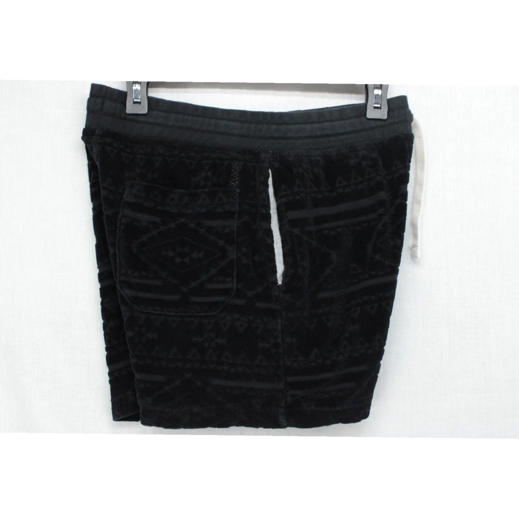 Chubbies Chubbies Lounge Shorts Women's Small Velour 5.5" The Crop Circles Cozy Black Pattern South western Pockets Drawstring Size 28" / US 6 / IT 42 - 5 Thumbnail