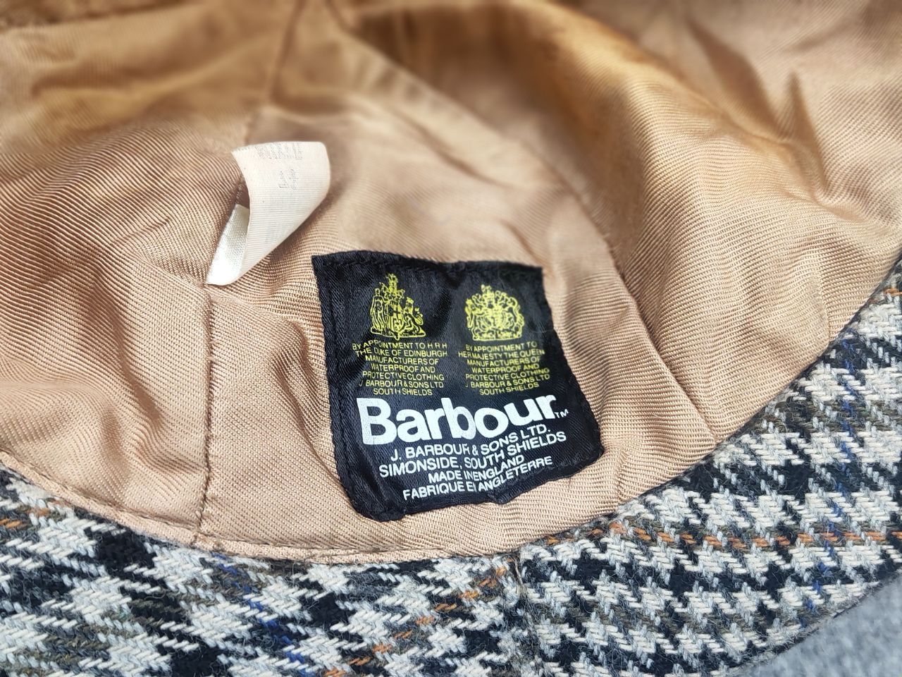 Barbour Vintage 70's Barbour Wool Tweed Sherlock Holmes trilby hat Size ONE SIZE - 11 Thumbnail