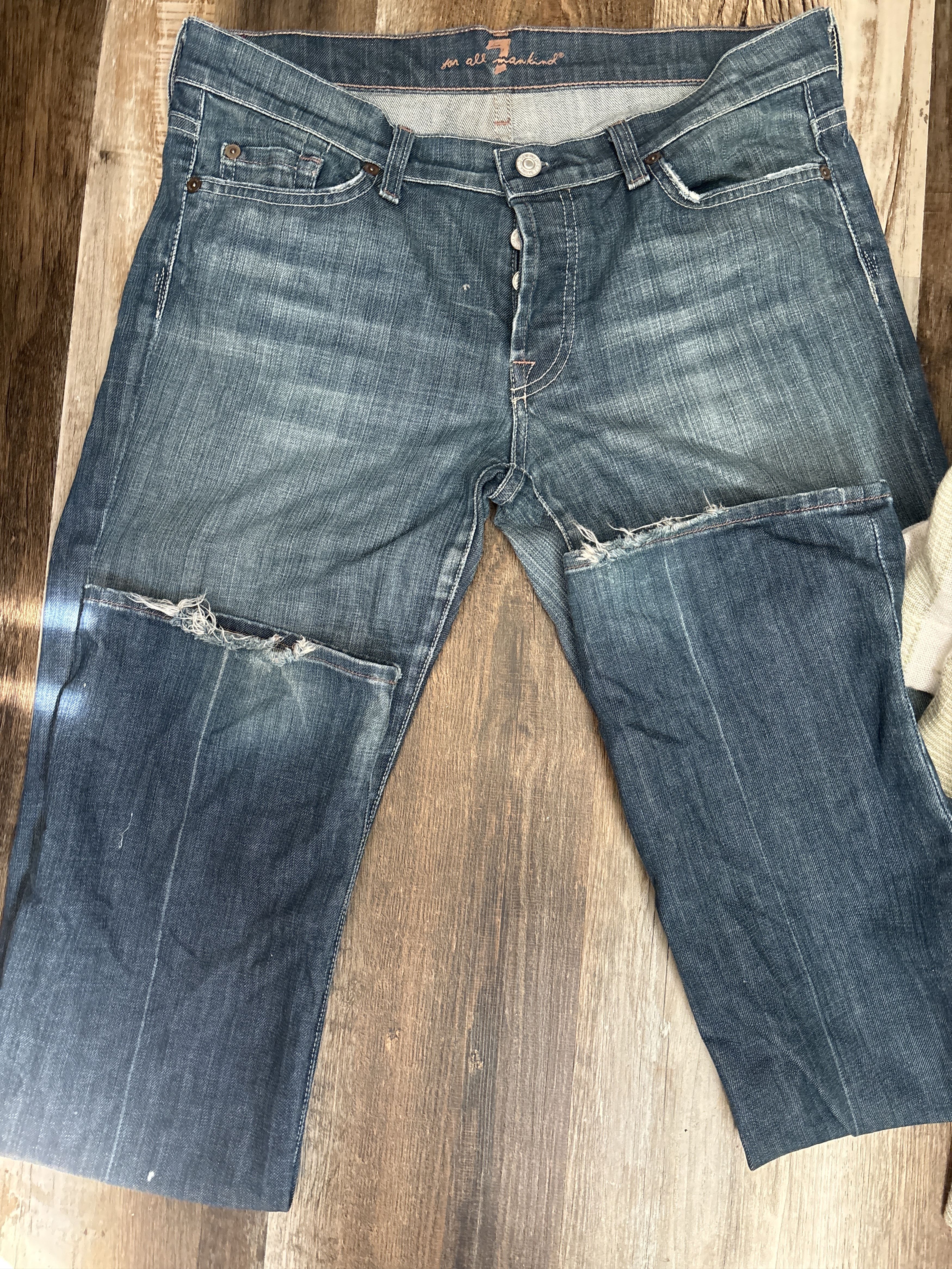 7 For All Mankind 7 for all mankind boy cut jeans Size 30" / US 8 / IT 44 - 4 Thumbnail