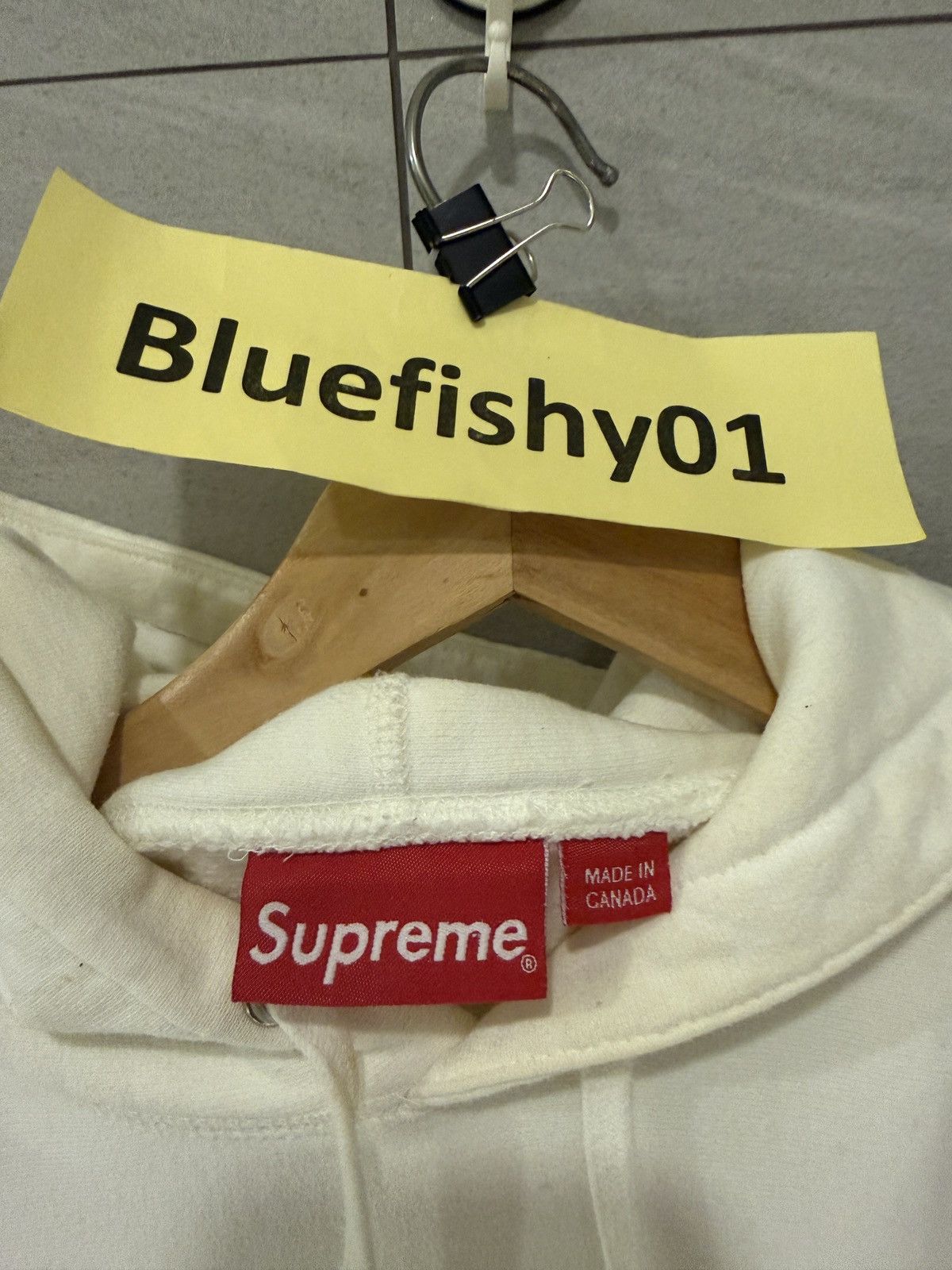 Supreme Supreme Red Box Logo White Hoodie Size US M / EU 48-50 / 2 - 4 Thumbnail